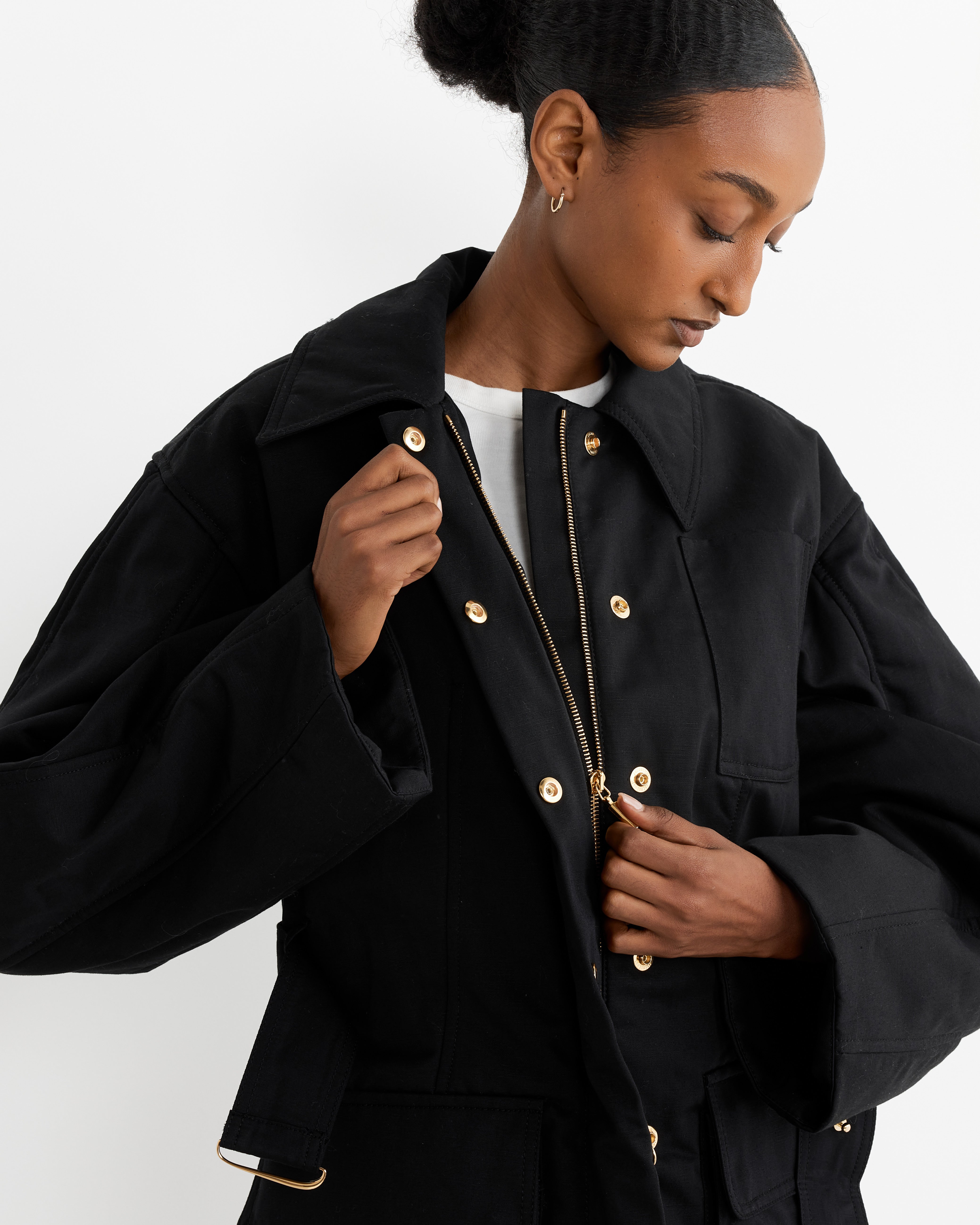 Bari Blouson in Black