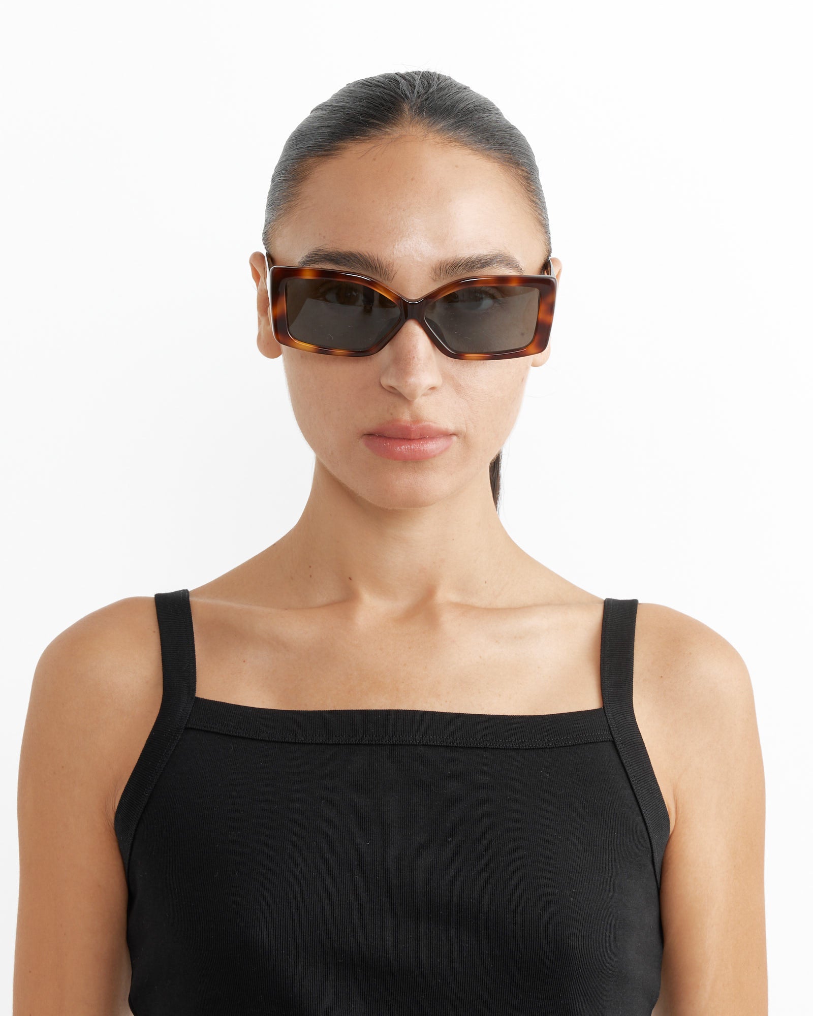 Les Lunettes Spiaggia Sunglasses in Multi Brown