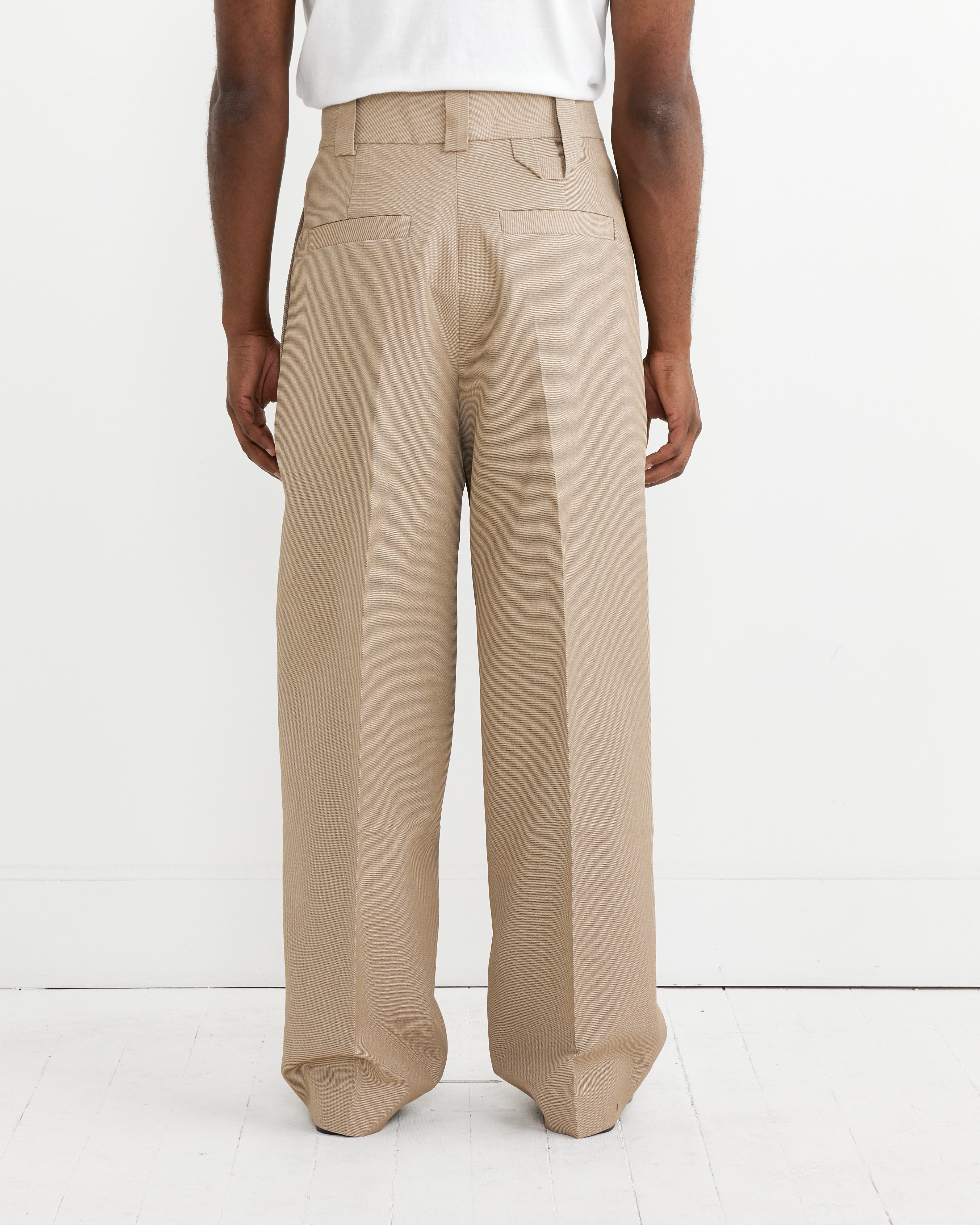 Le Pantalon Marzio Trouser in Beige