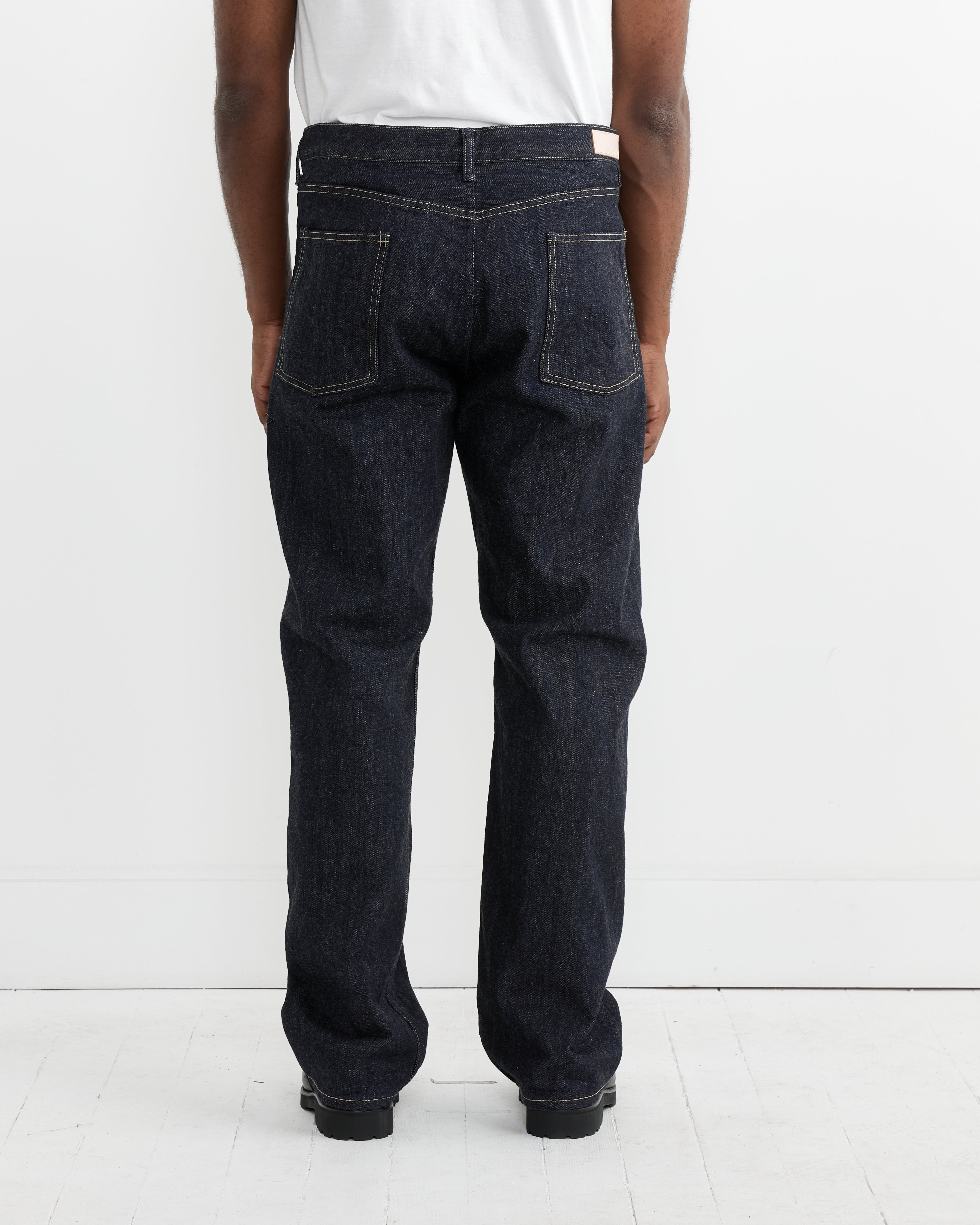 5 Pocket Denim Pant in Navy