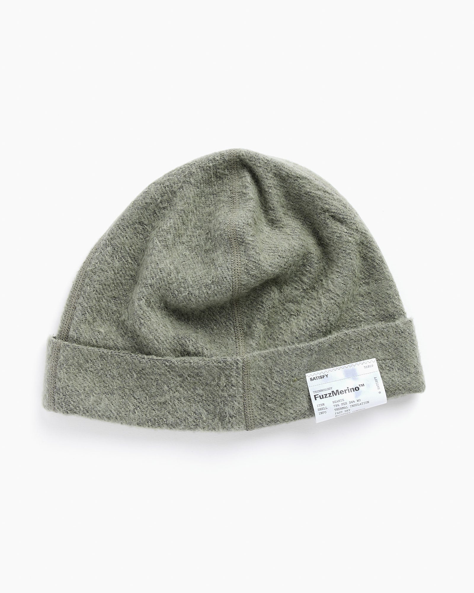 FuzzMerino Beanie in Vetiver