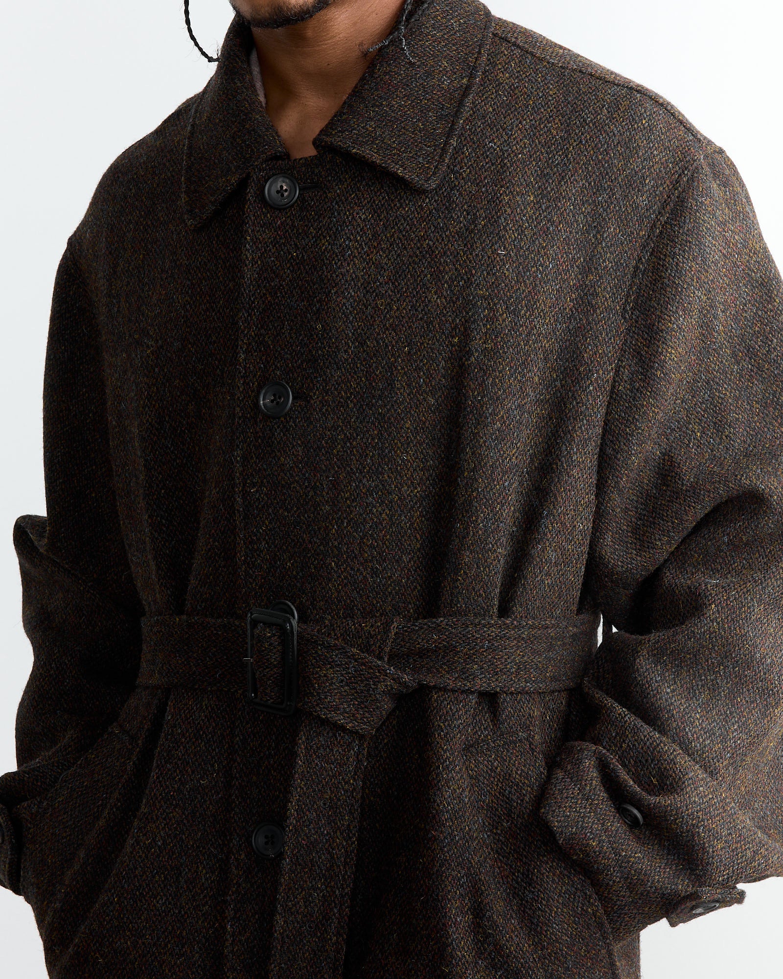 Stein St. 901 Coat Dark Brown - Dark Brown / M (263605)