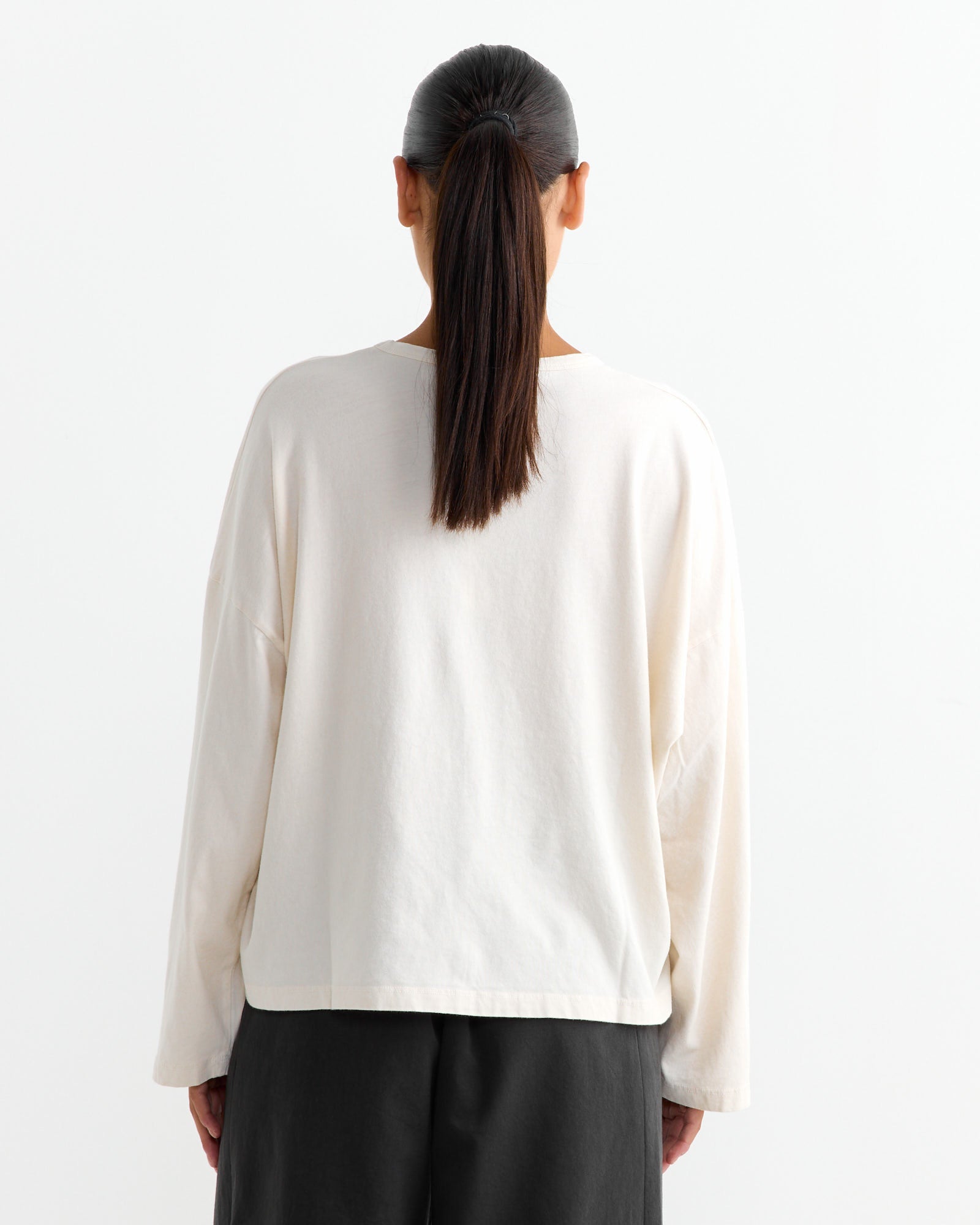 Loose Tee in Ivory