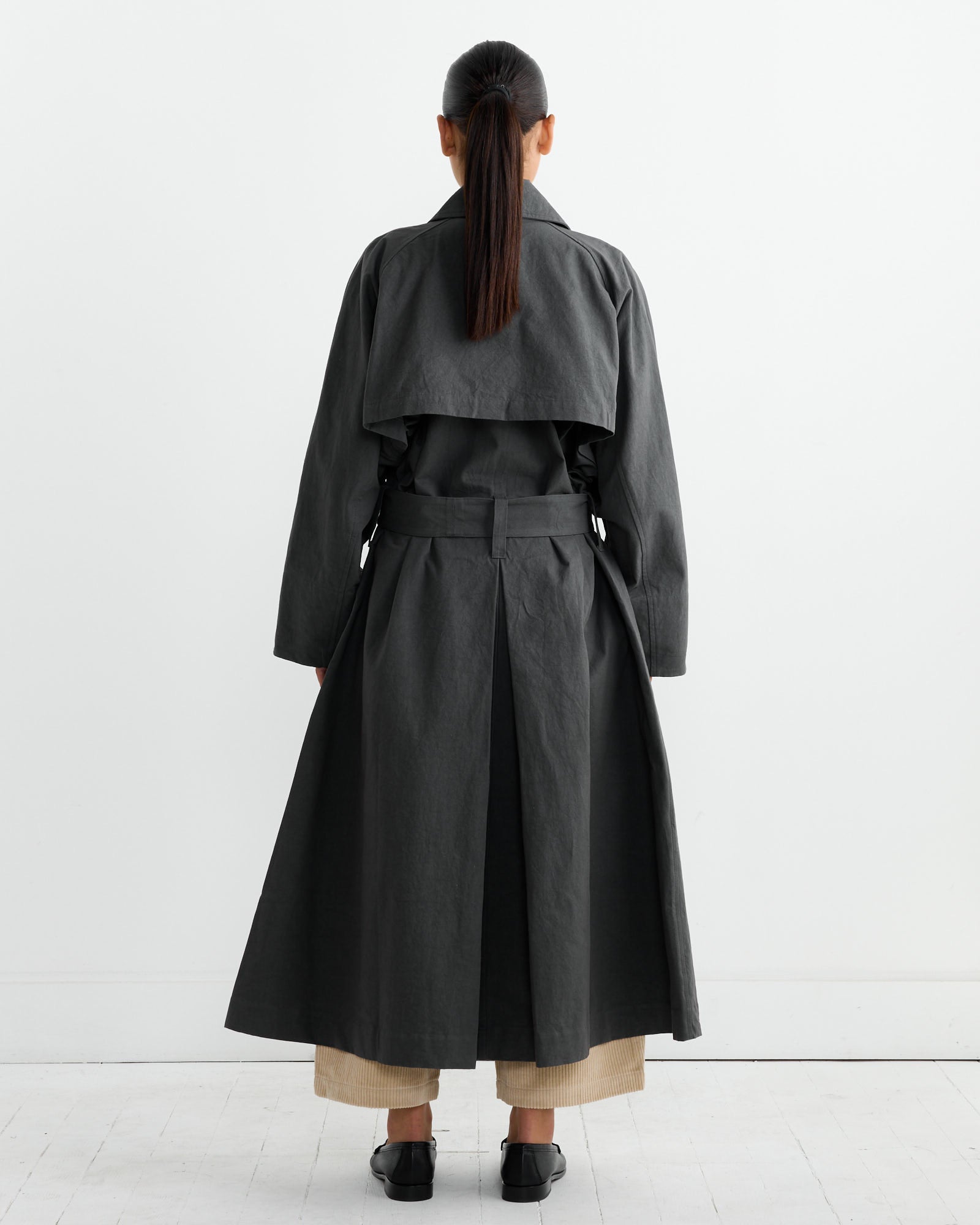 Coat in Slate