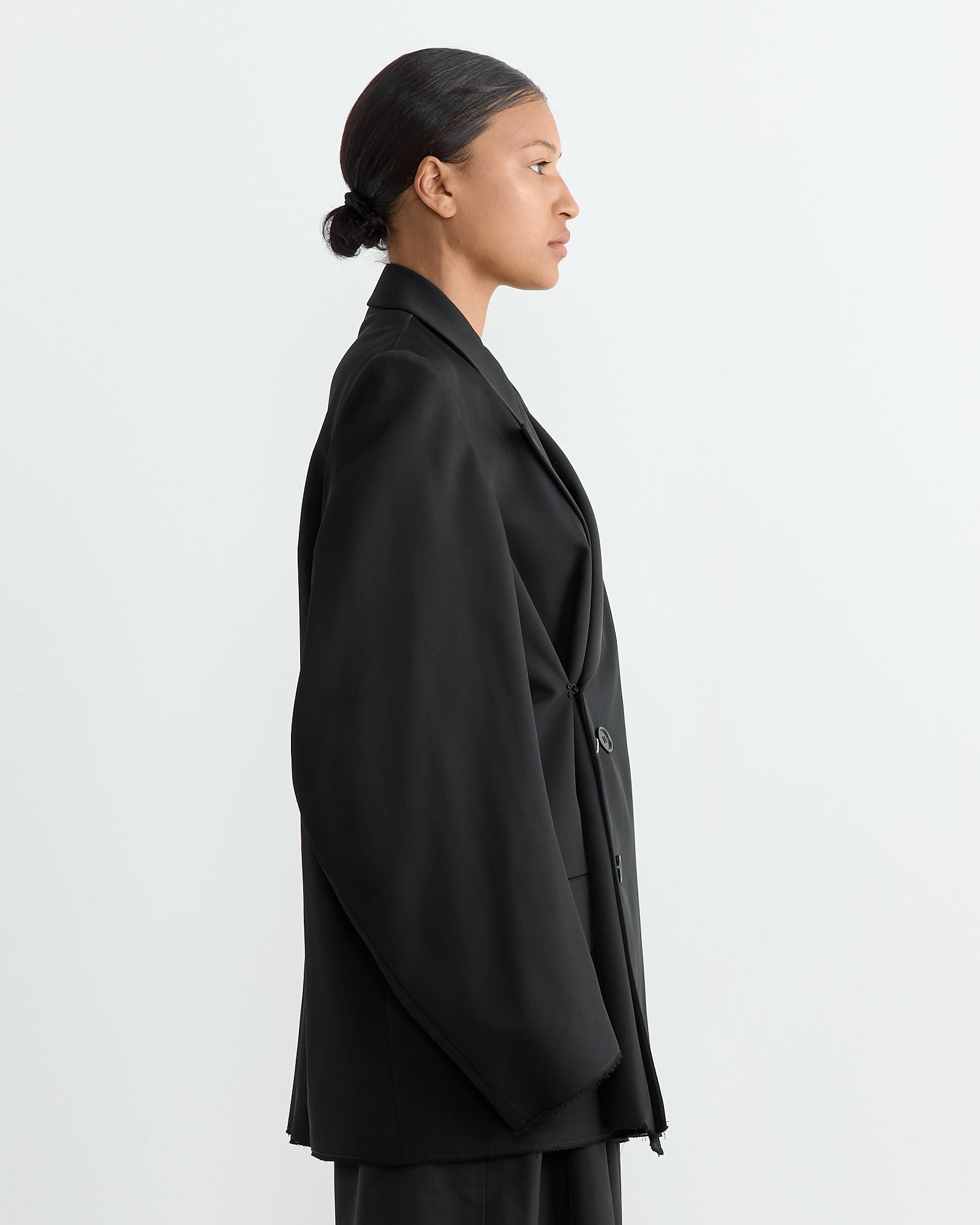 Double-breasted Jacket in Black - Black / 42 (263859)