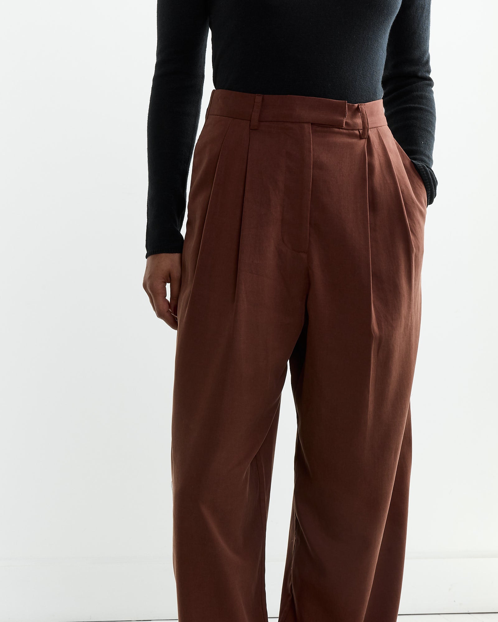 Shaina Mote Man Pant Chocolate - Chocolate / 2 (263924)