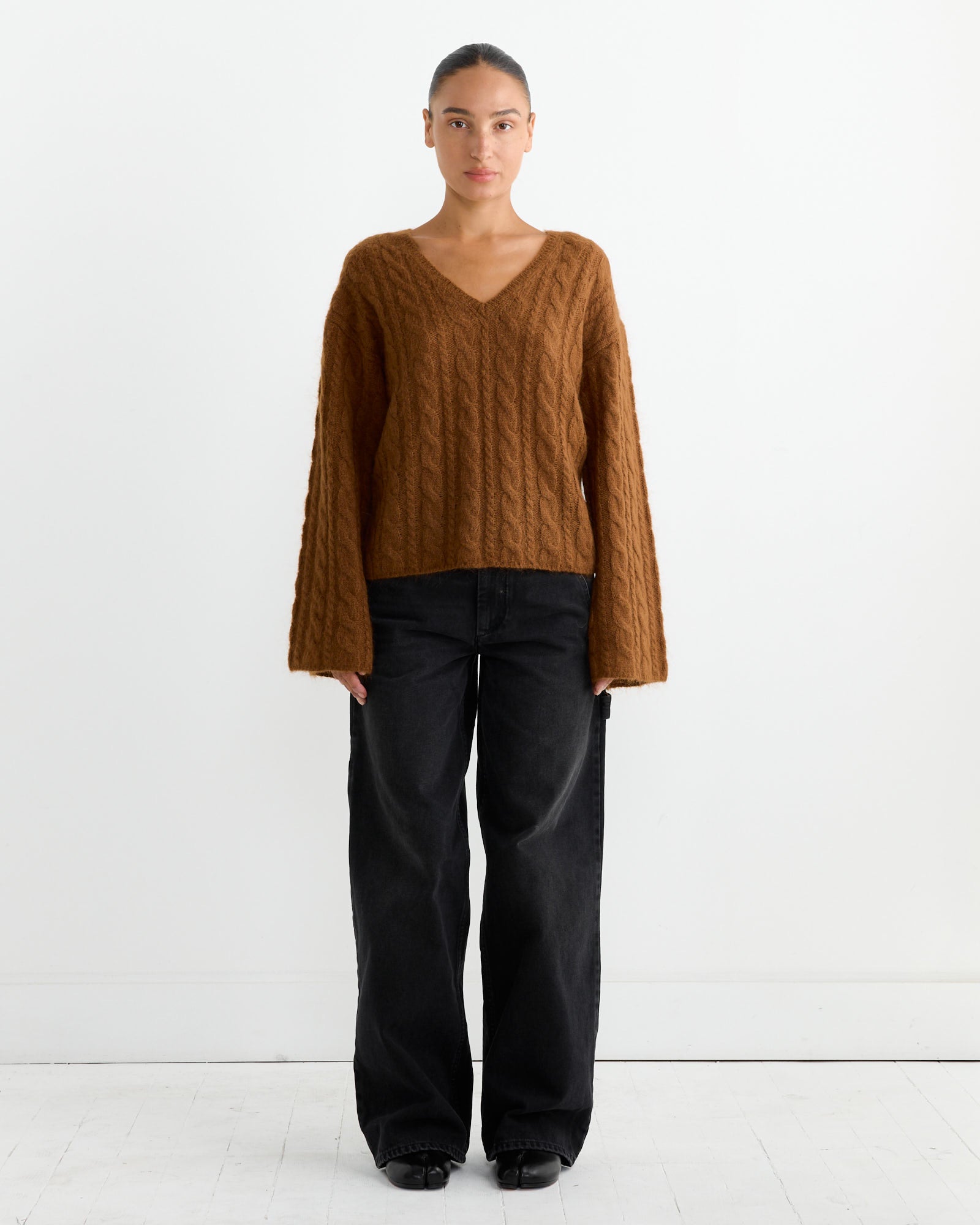 Cimone Knit in Bison