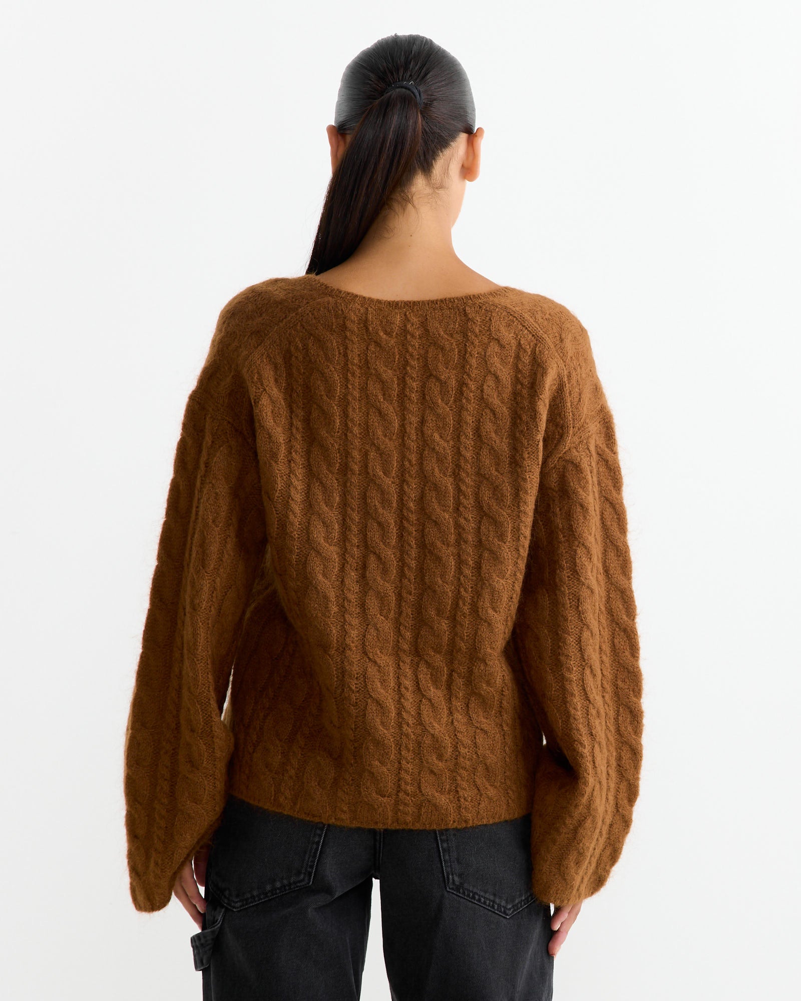 Cimone Knit in Bison