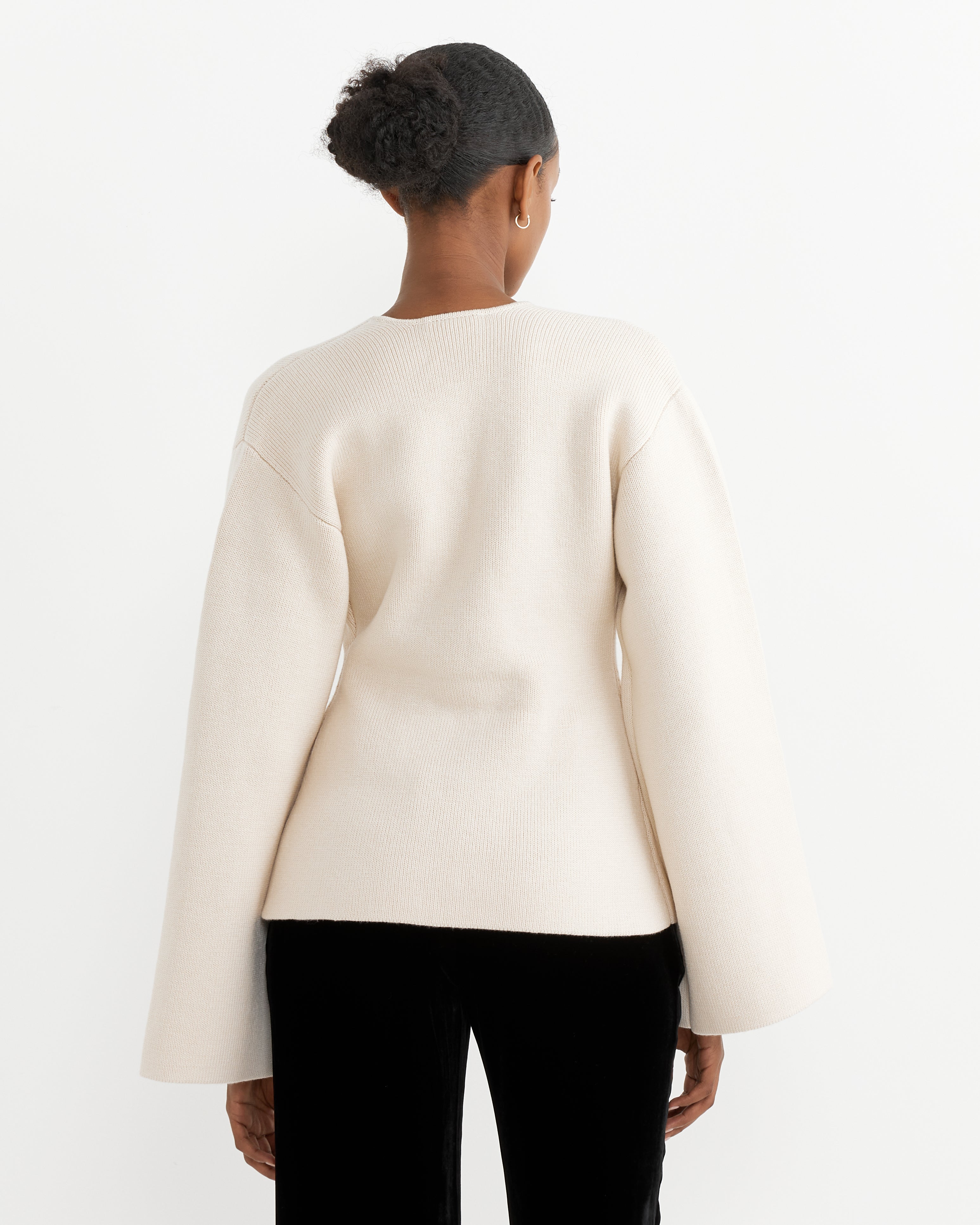 Tinley Cardigan in Soft White