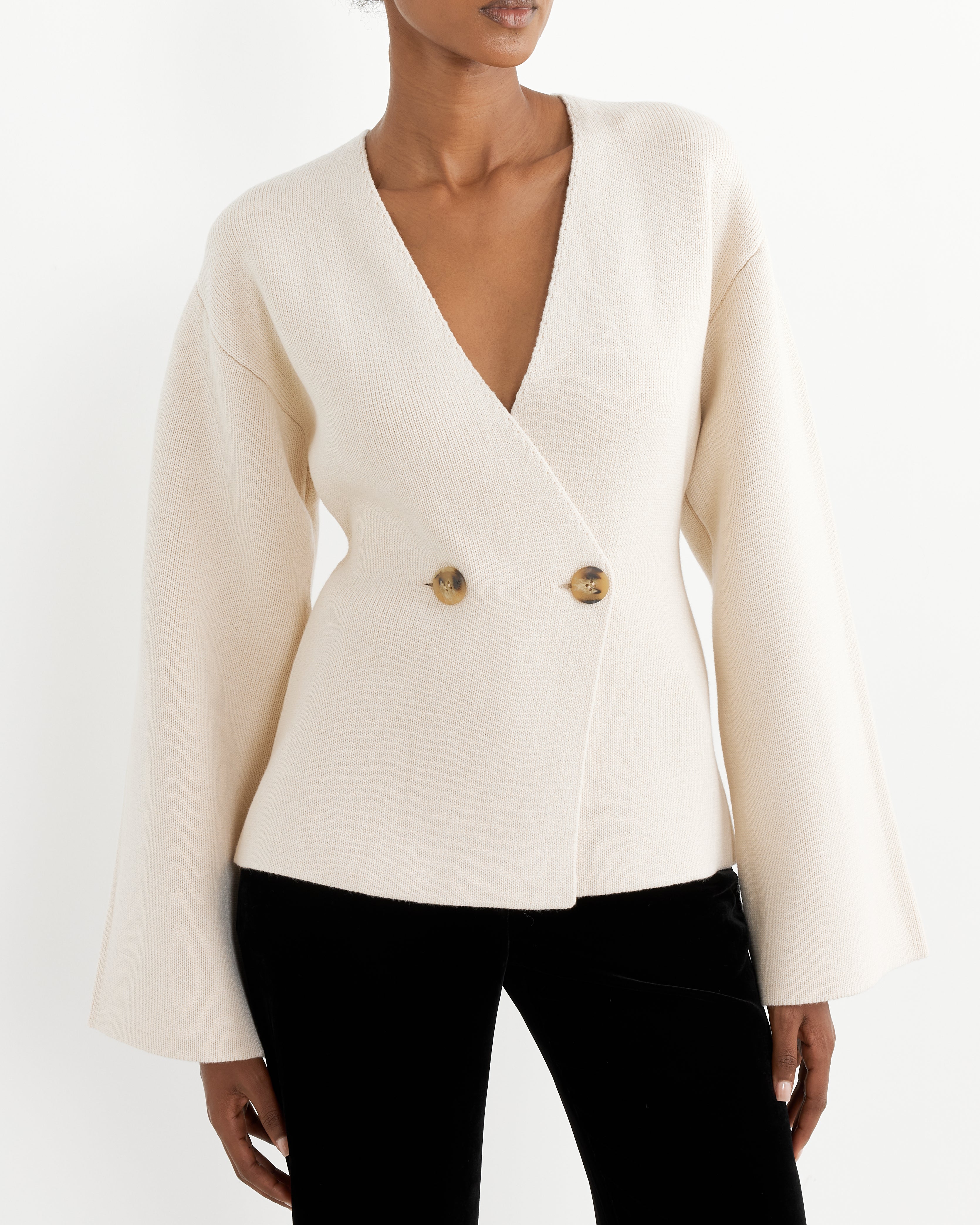 Tinley Cardigan in Soft White