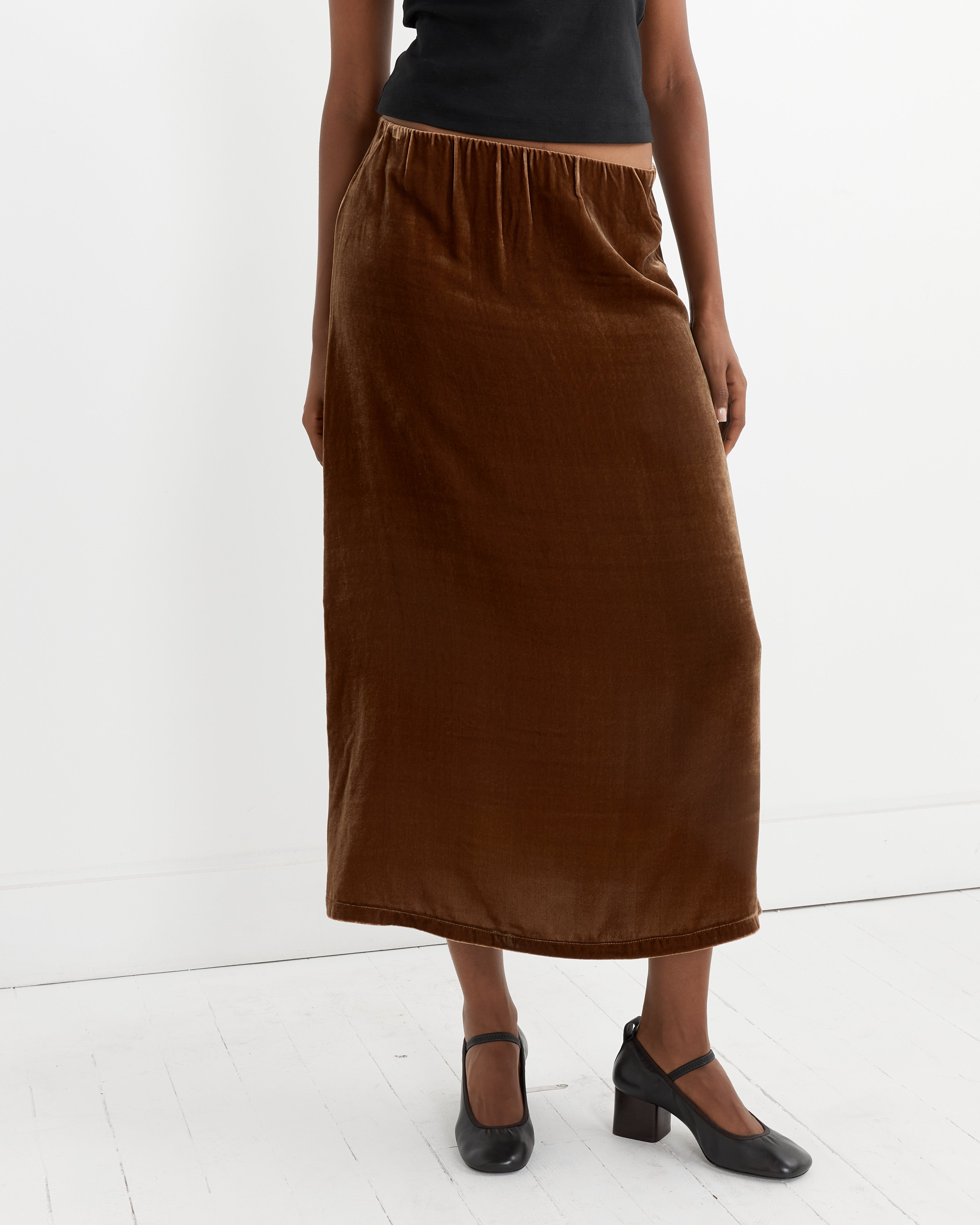 Boshan Skirt in Bison