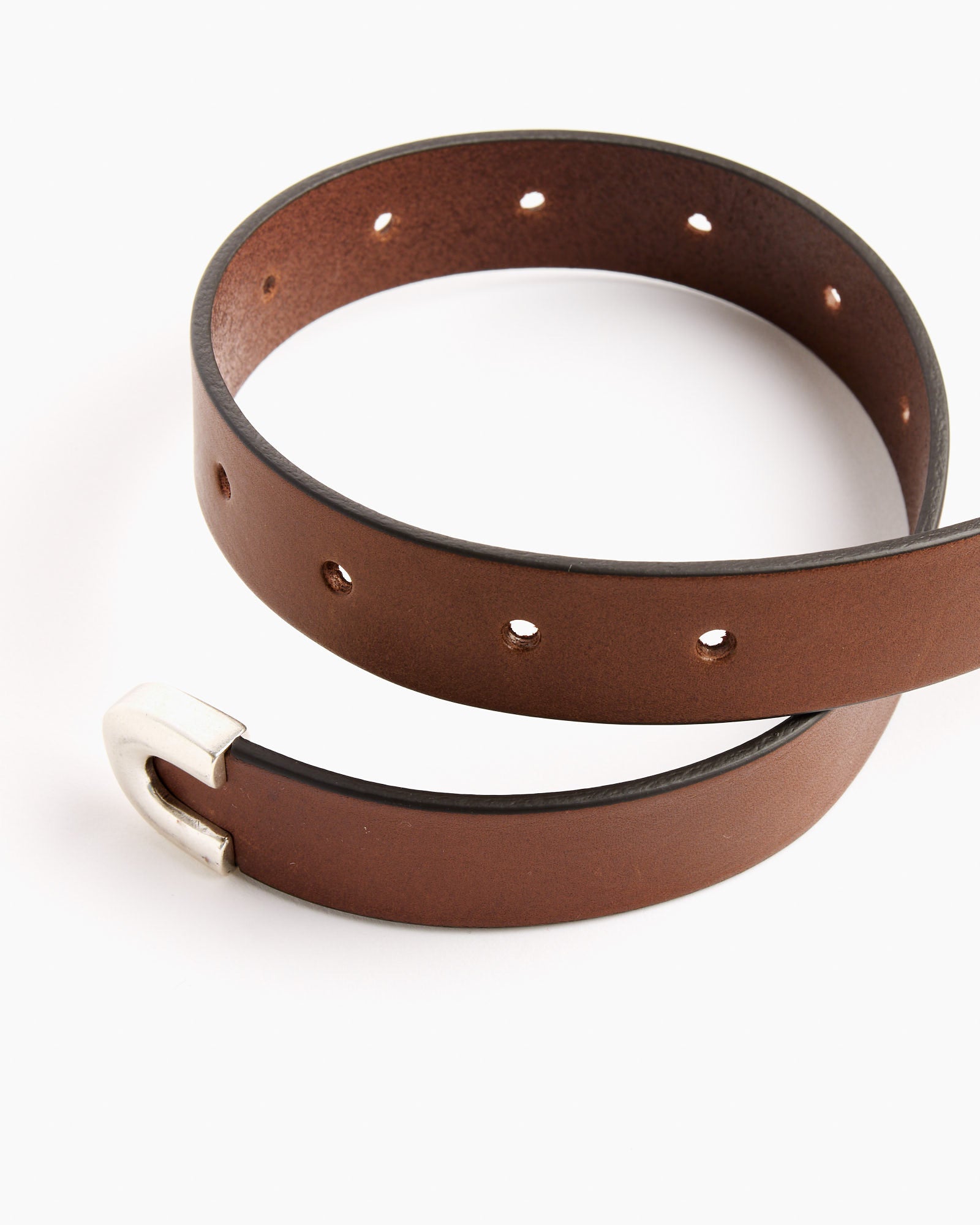 Zoilo Belt in Dark Brown