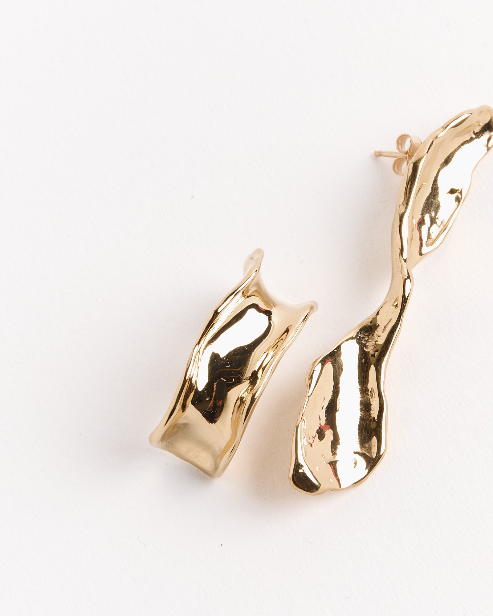 Calamari Set Earrings in Gold Plated Bronze - Default Title (264011)