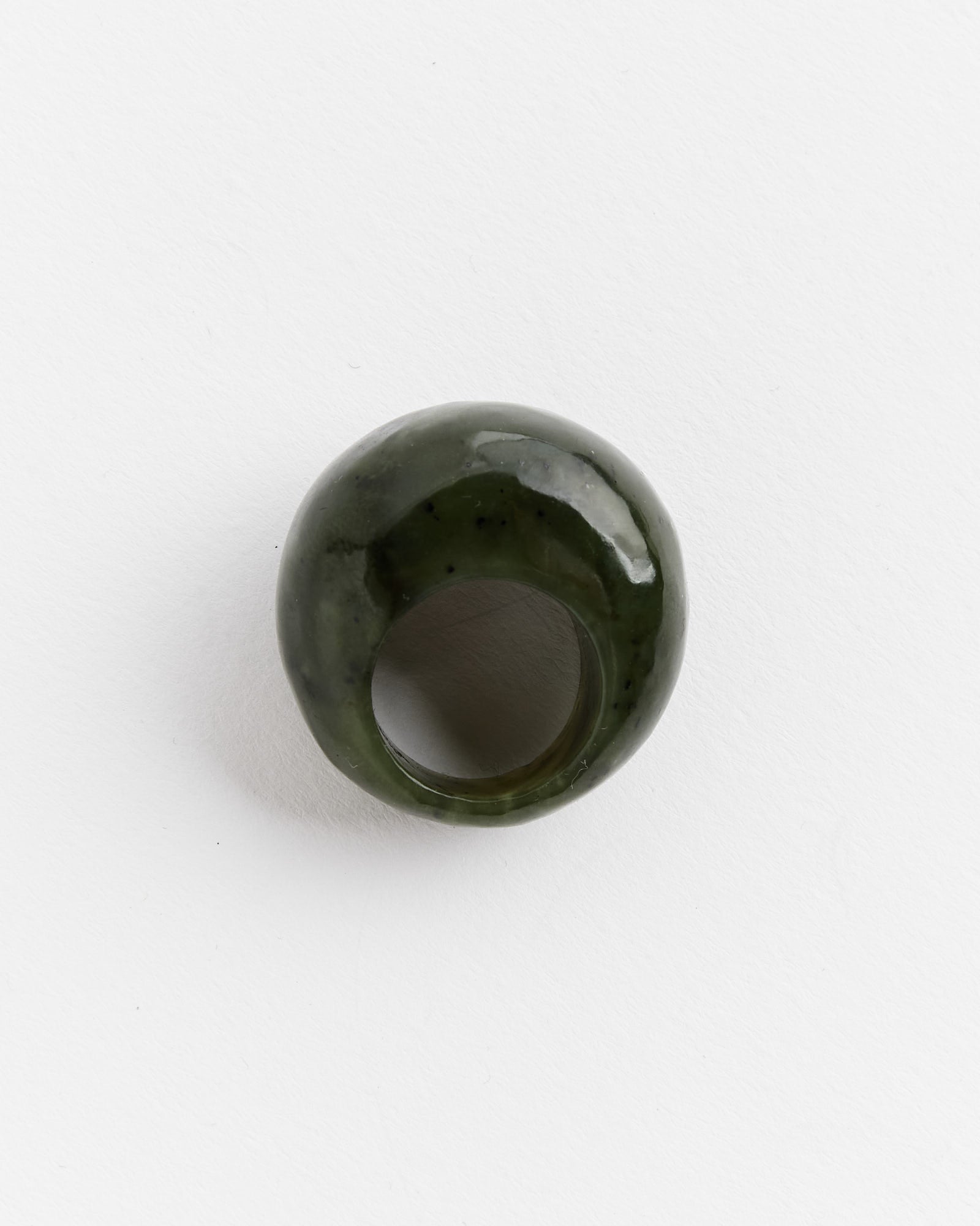 Donut Ring in Jade