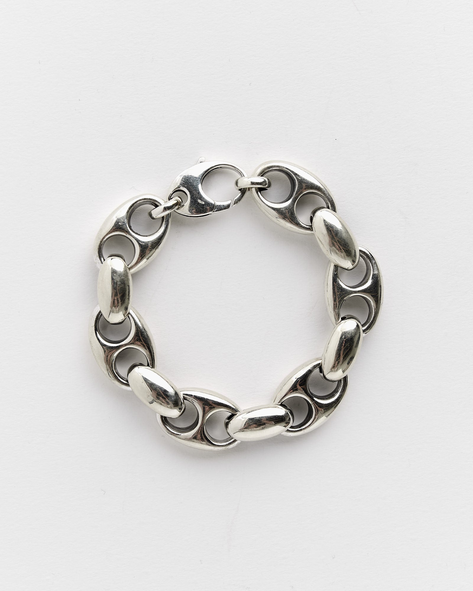 Large Barbara Chain Bracelet in Sterling Silver