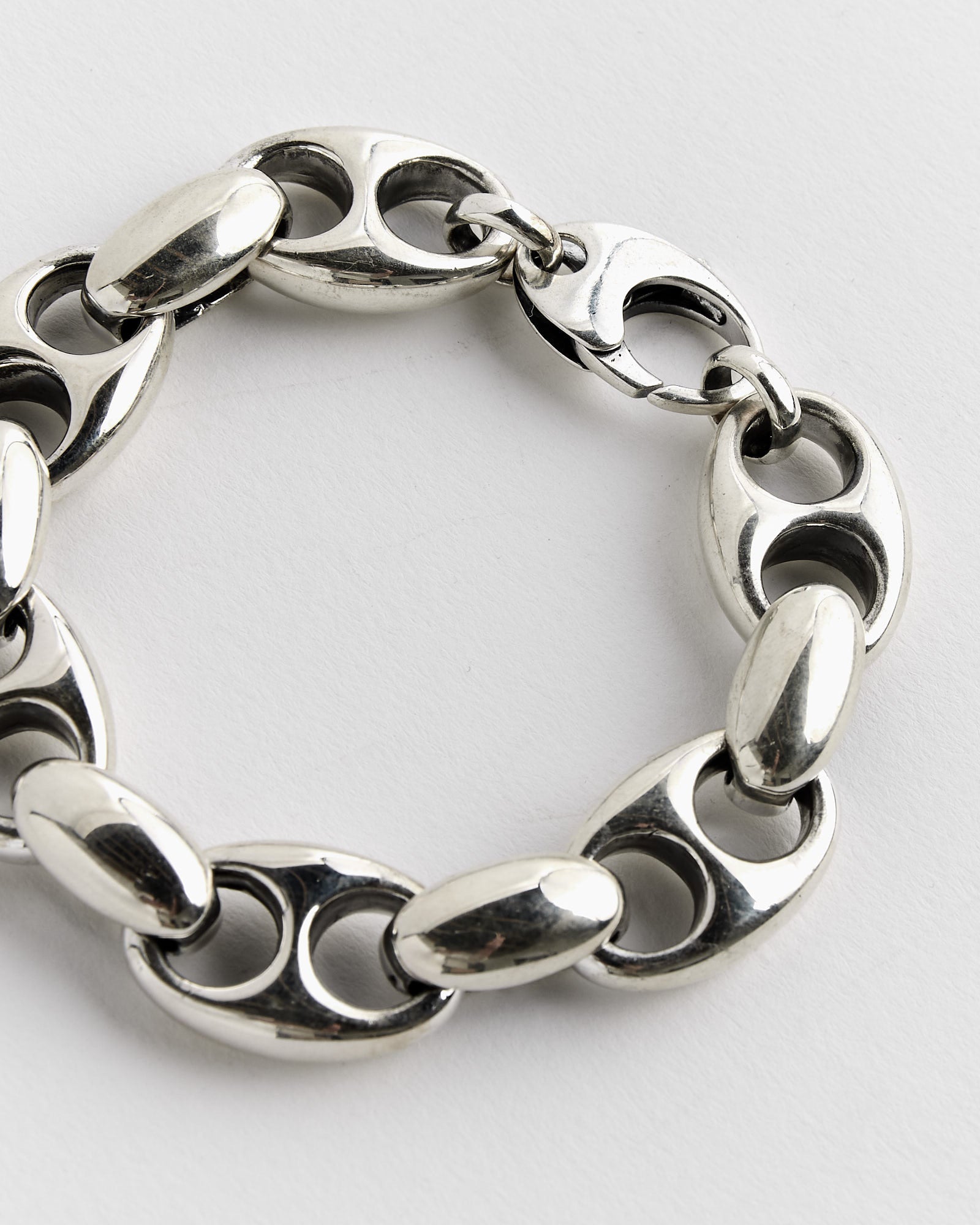 Large Barbara Chain Bracelet in Sterling Silver