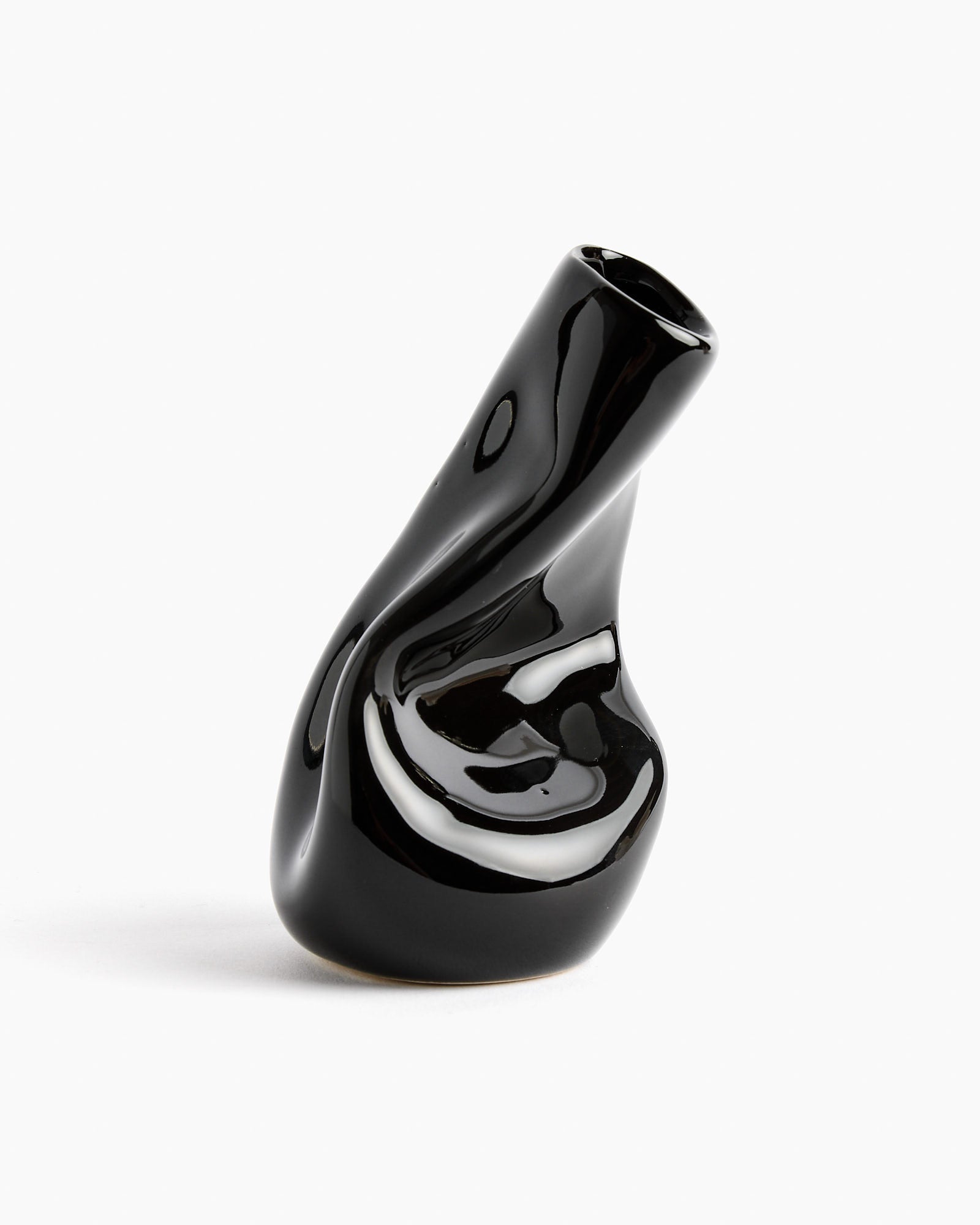 Small Solitude Vessel in Gloss Black