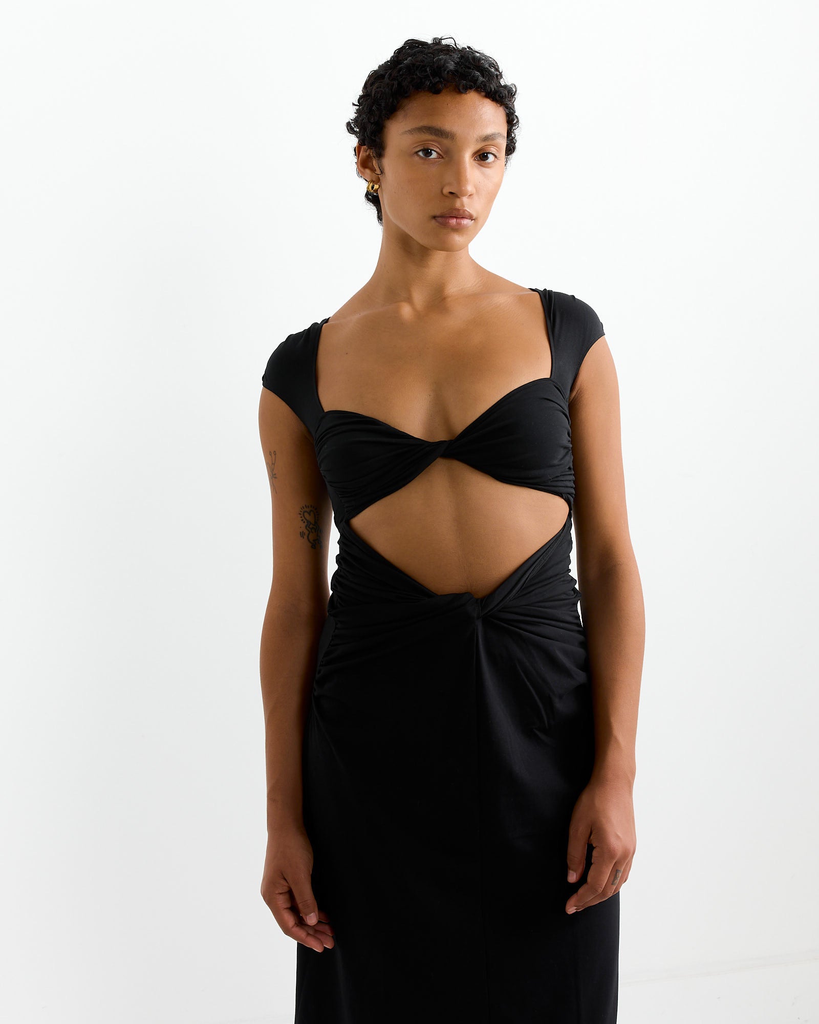 Verne Dress in Black