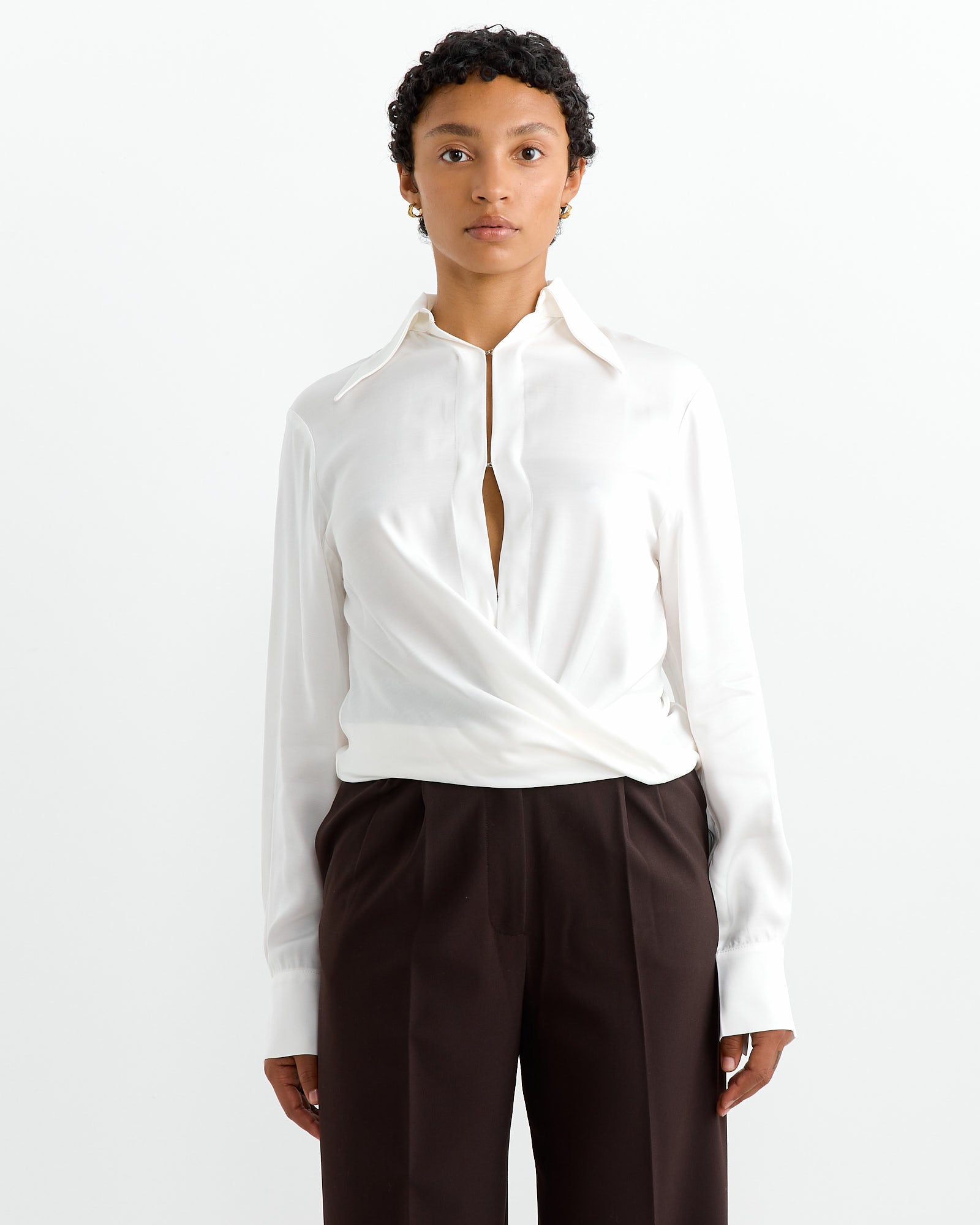 Lewis Blouse in Pearl