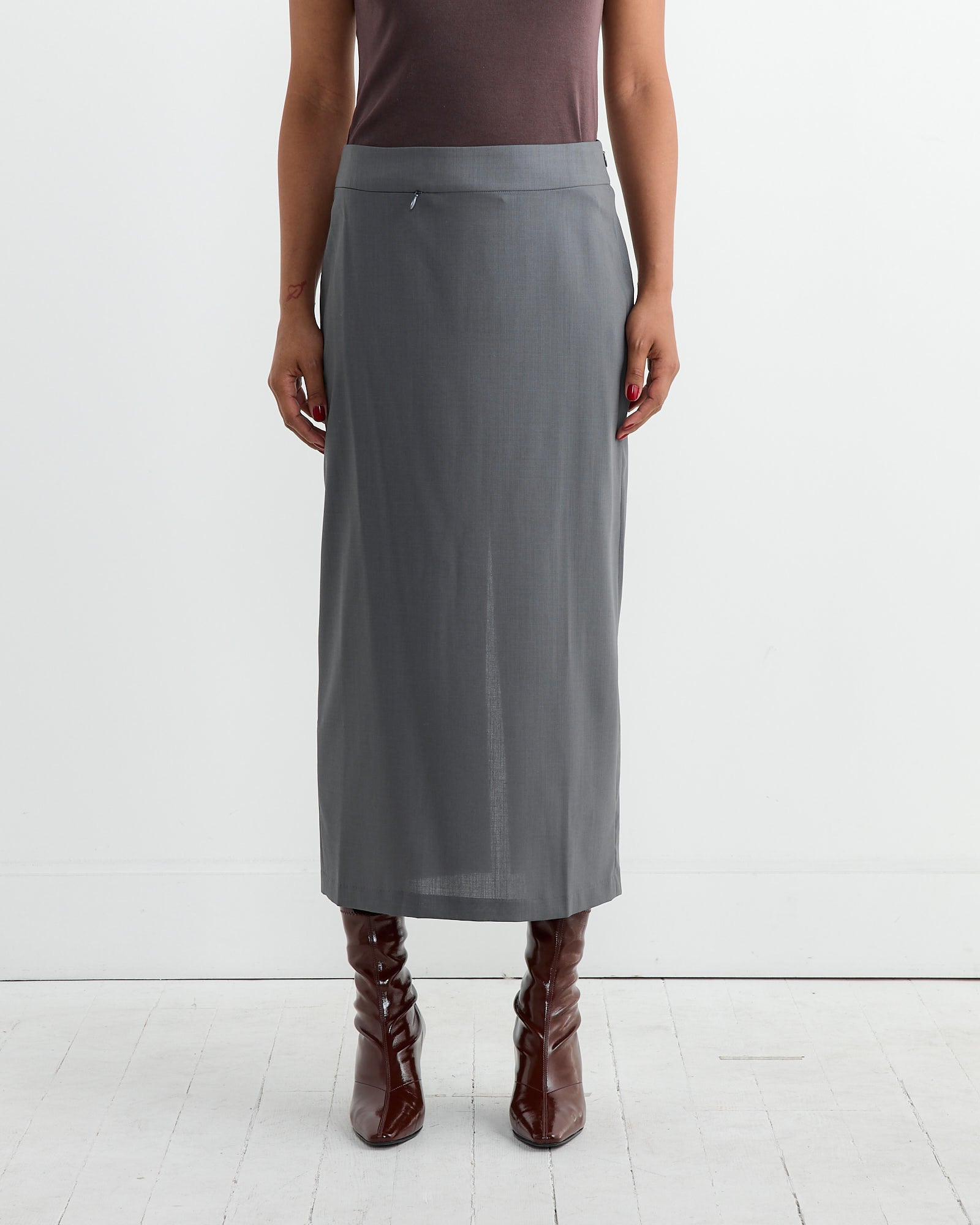 Jiaqui Skirt in Grey