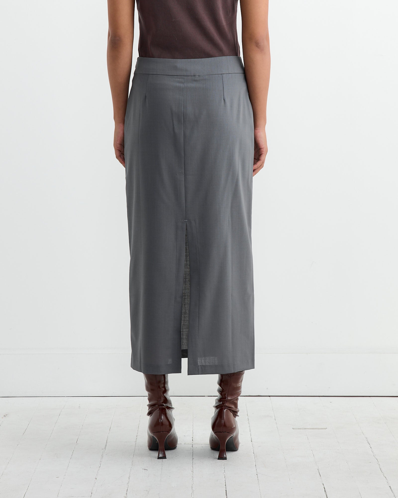 Jiaqui Skirt in Grey