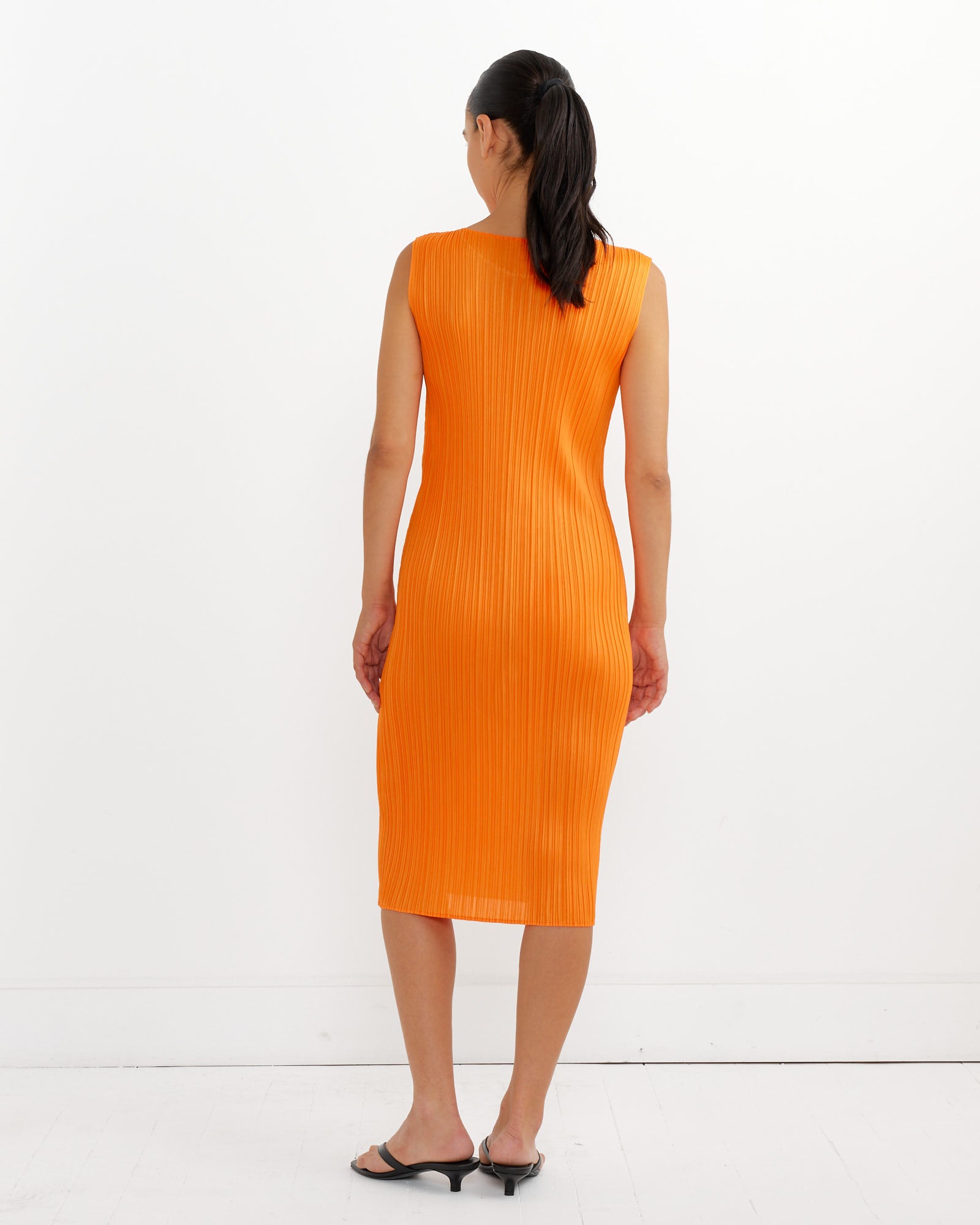 Issey Miyake Pleats Please MC July Dress Orange - Orange / 3 (264341)