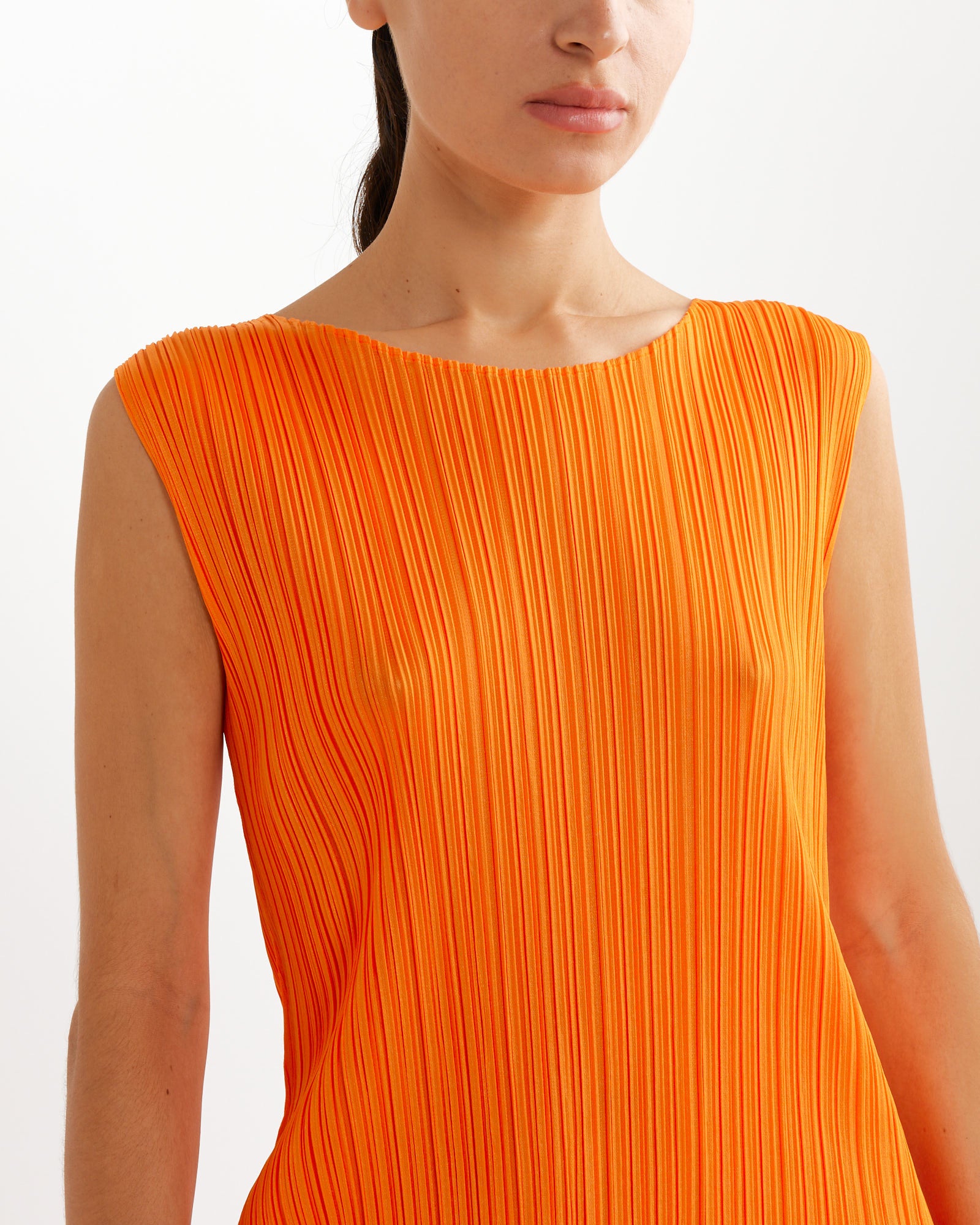 Issey Miyake Pleats Please MC July Dress Orange - Orange / 3 (264341)