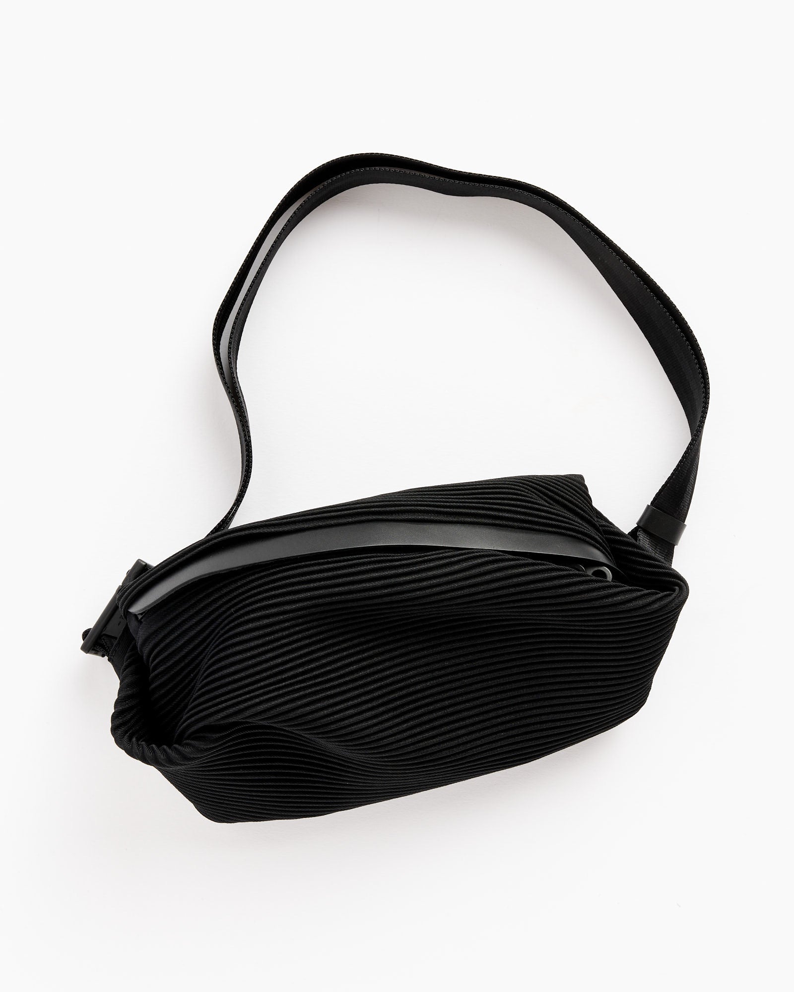 Issey Miyake Pleats Please Bias Pleats Waistbag - Black - Default Title (264343)