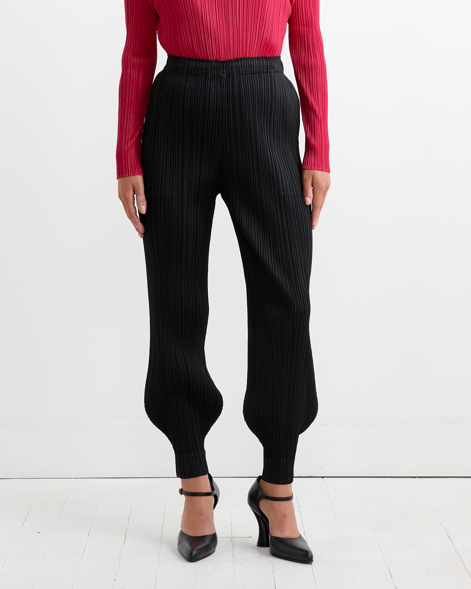 Issey Miyake Pleats Please MC Oct Pant Black - Black / 3 (264360)