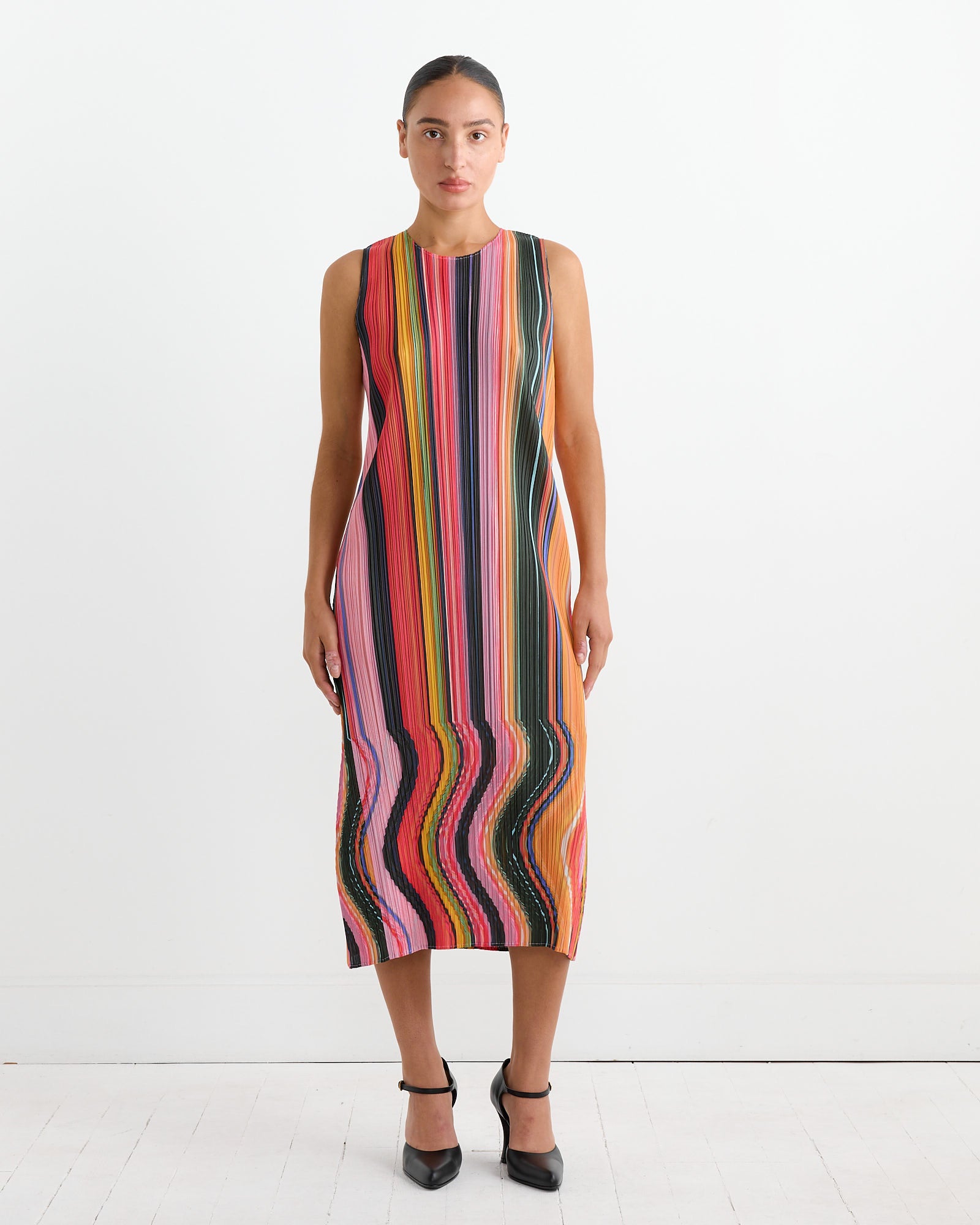 Warp Dress in Pink