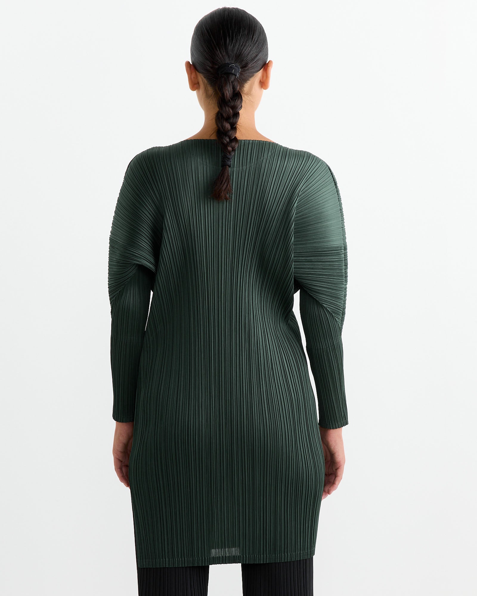 MC Oct Dress in Deep Green