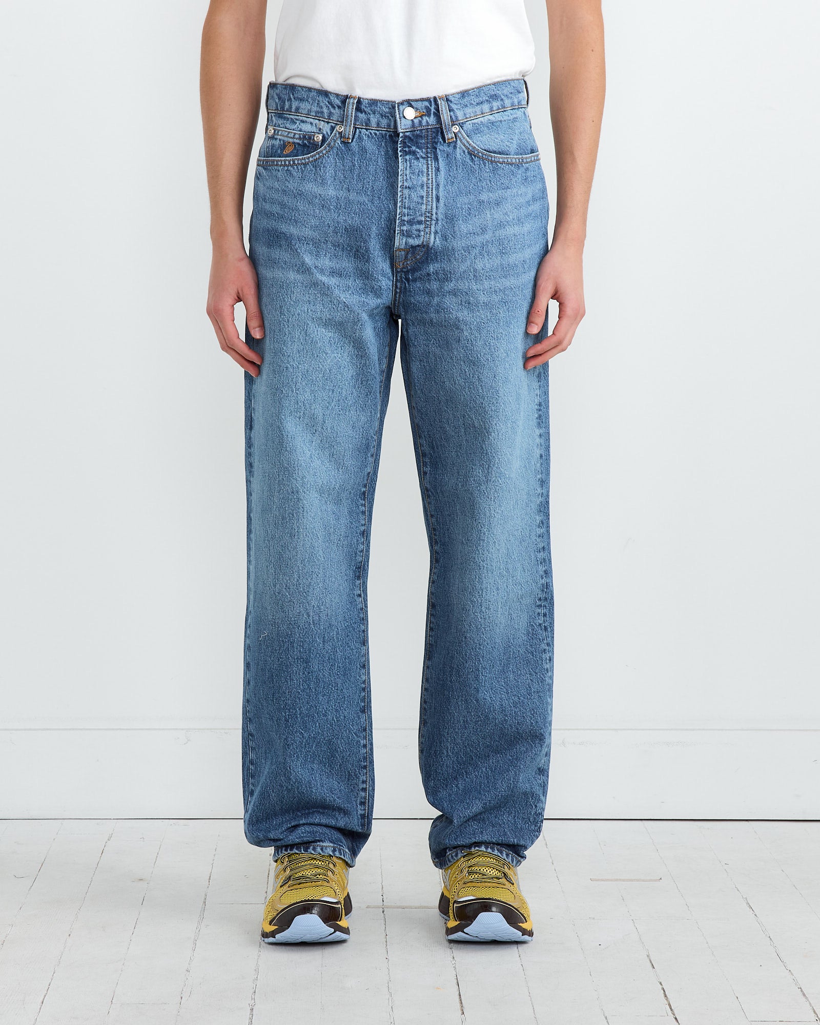 Stussy New Classic Jean Medium Blue - Medium Blue / 32 (264483)