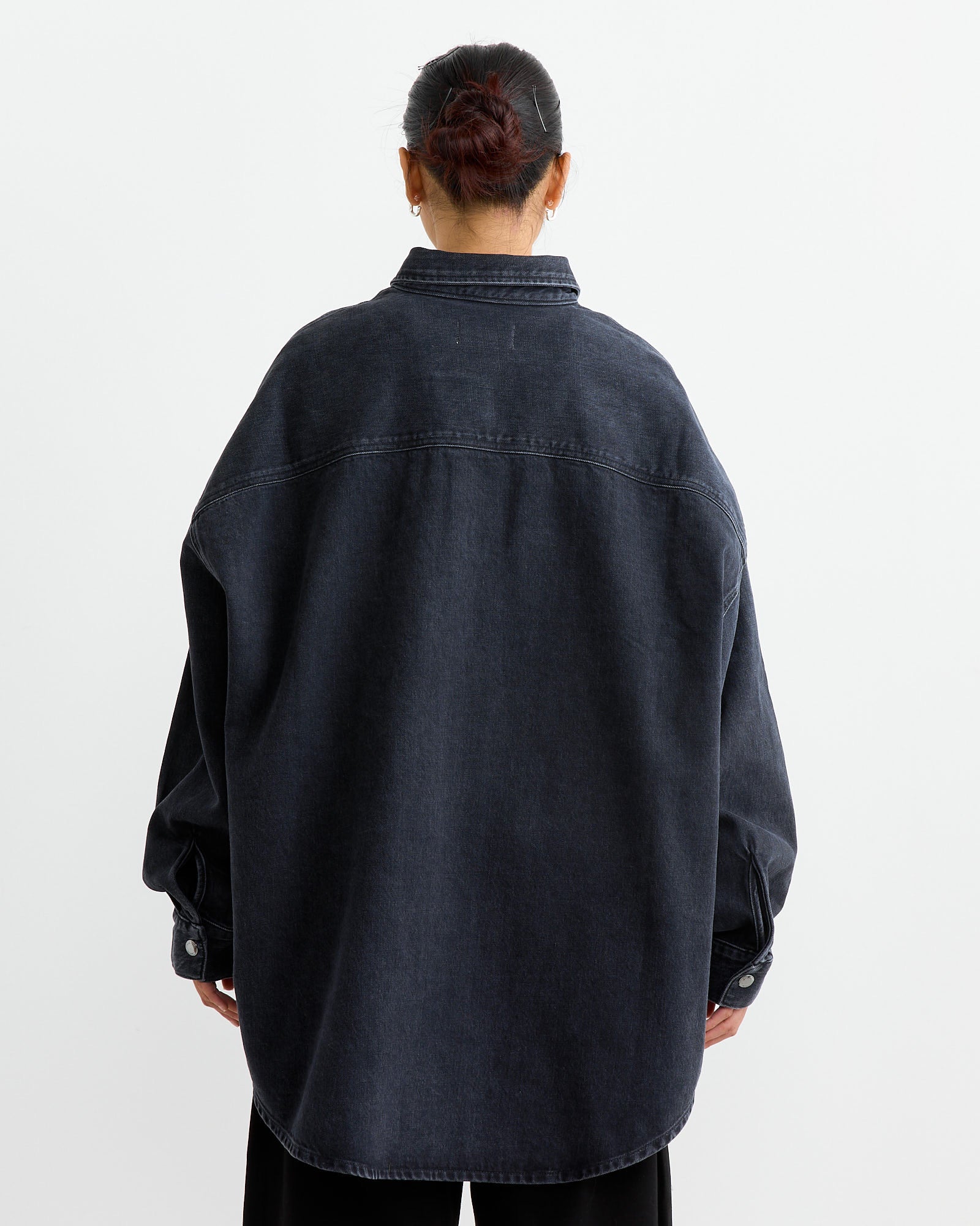 Talli Oversized Shirt in Begun