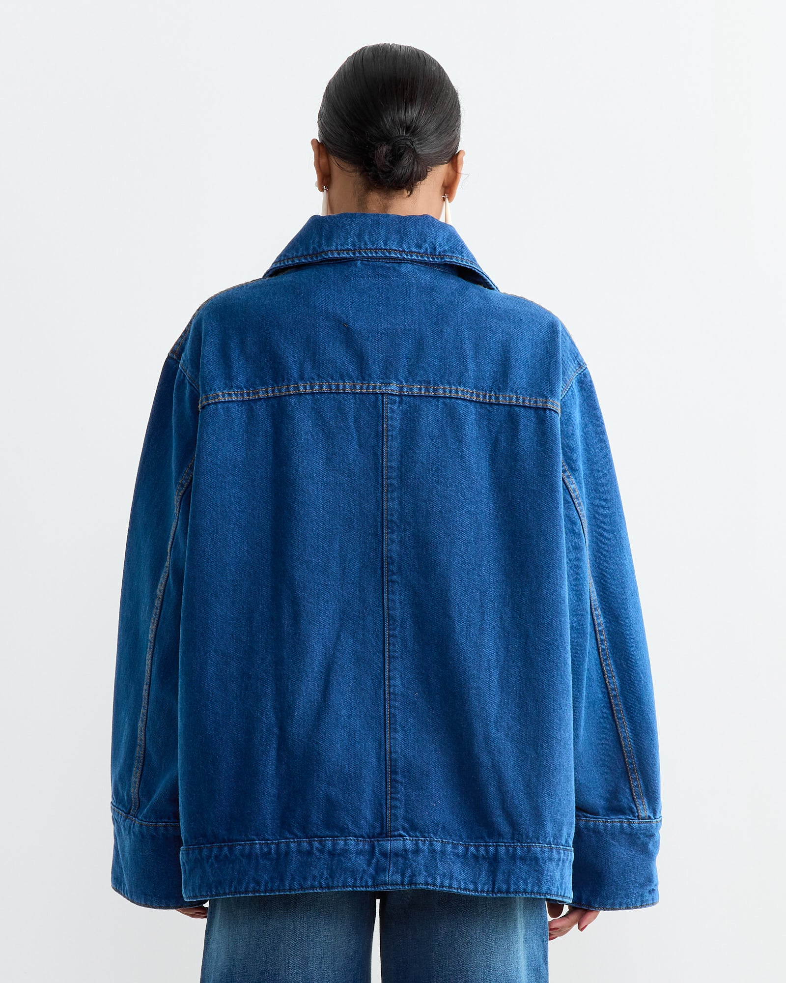 B Sides Stadium Jacket Van Blue - Van Blue / XS/S (264887)