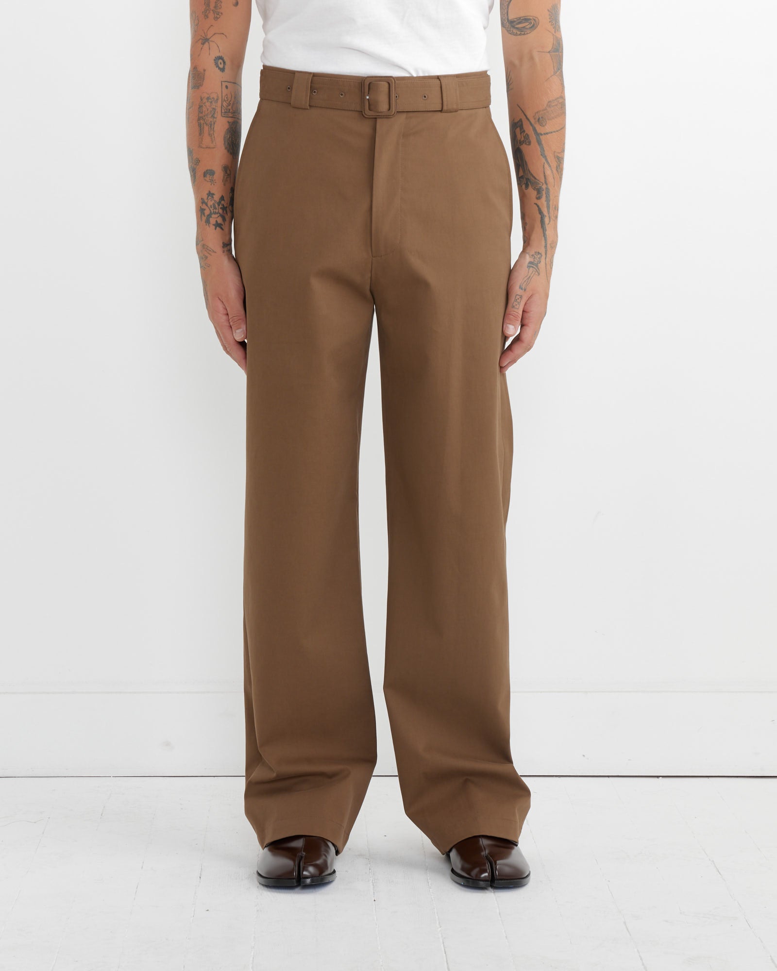 Dries Van Noten Paulsons 9122 Pant Brown - Brown / 48 (265027)