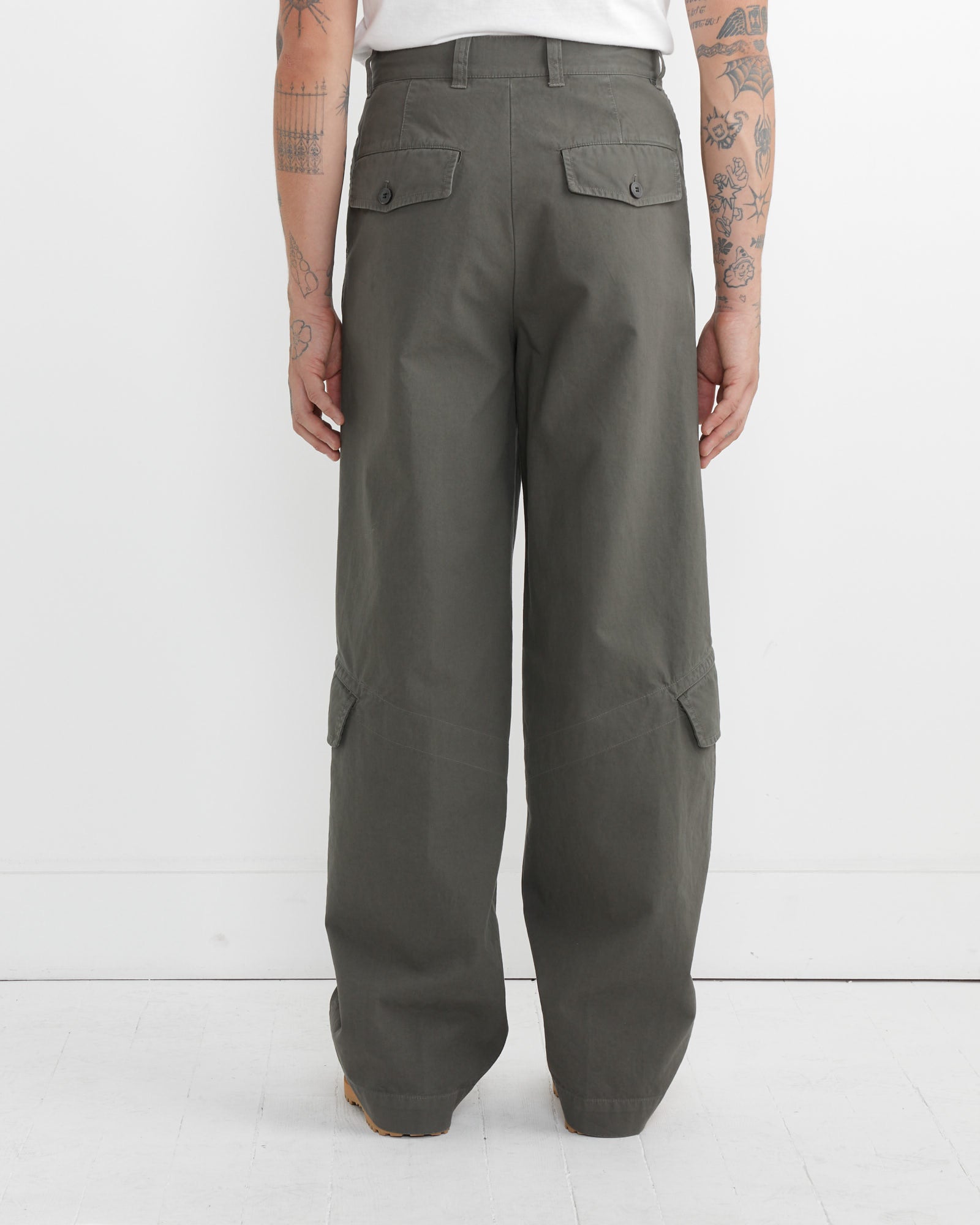 Loose Fit Cargo Pant in Grey