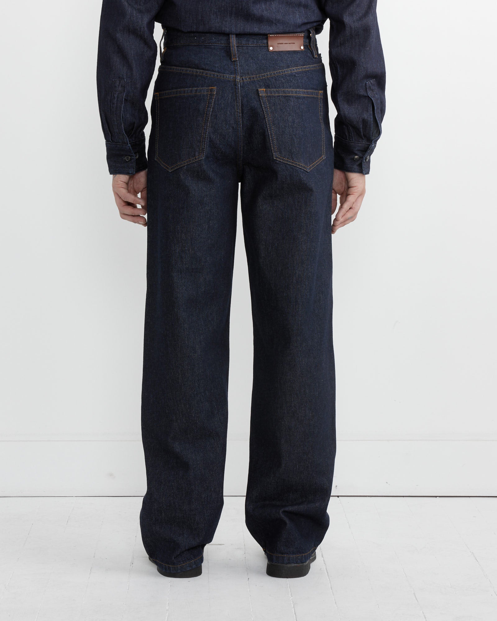 Dries Van Noten Pine 9376 Pant Indigo - Indigo / 31 (265047)