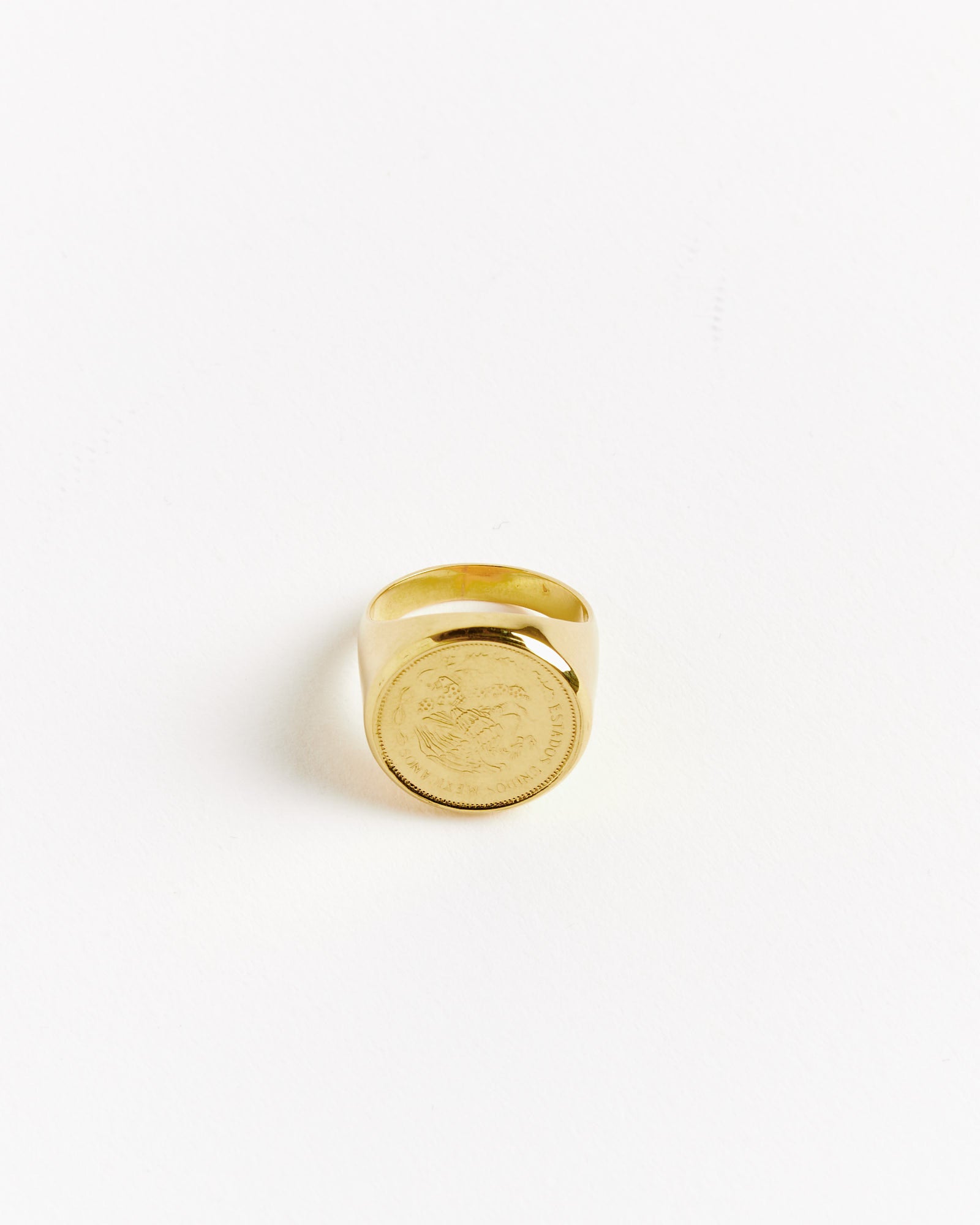 Mexican Coin Ring