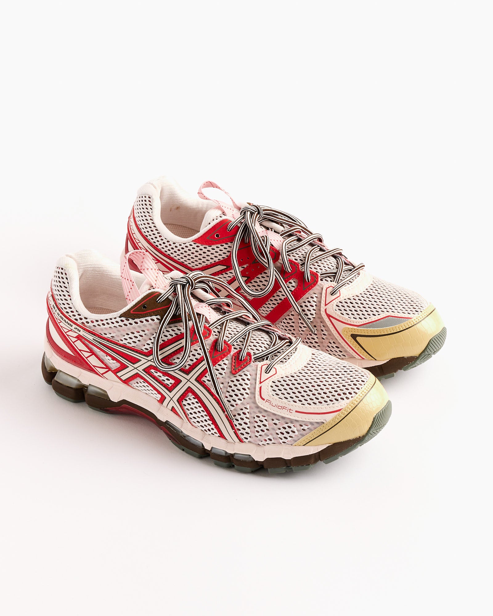 UB9-S Gel-Kayano 20 in Crystal Pink/Classic Red - Crystal Pink/Classic Red / M11 (265328)