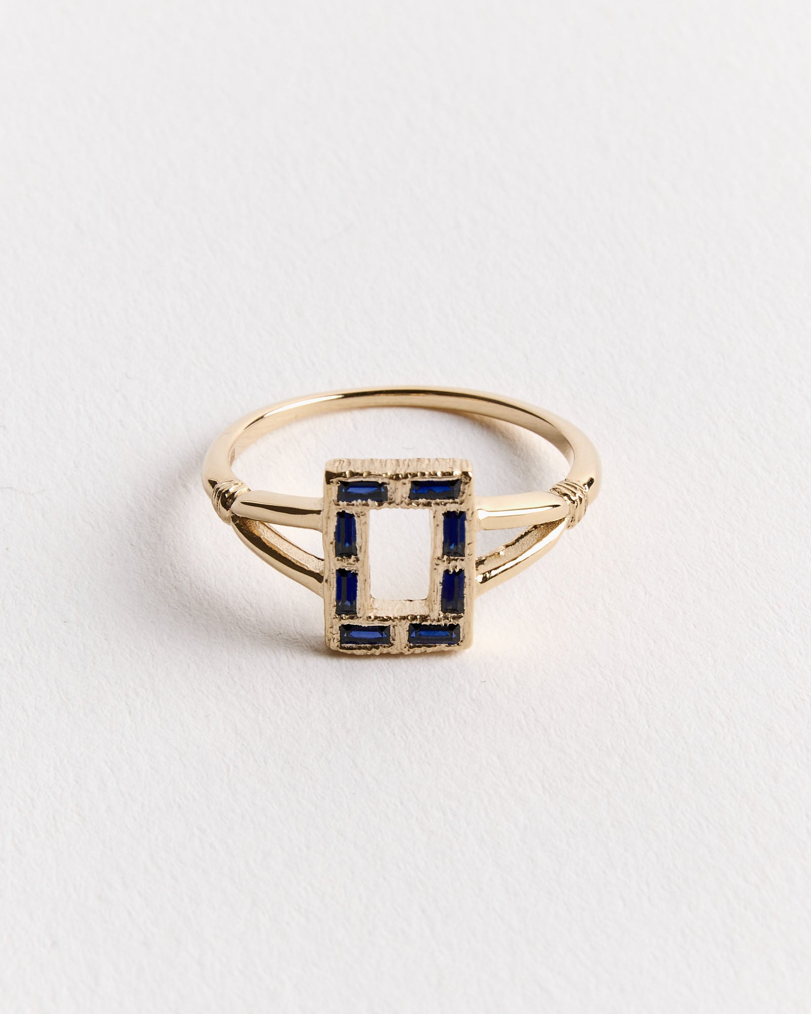 Rosetti Ring in Blue/Gold