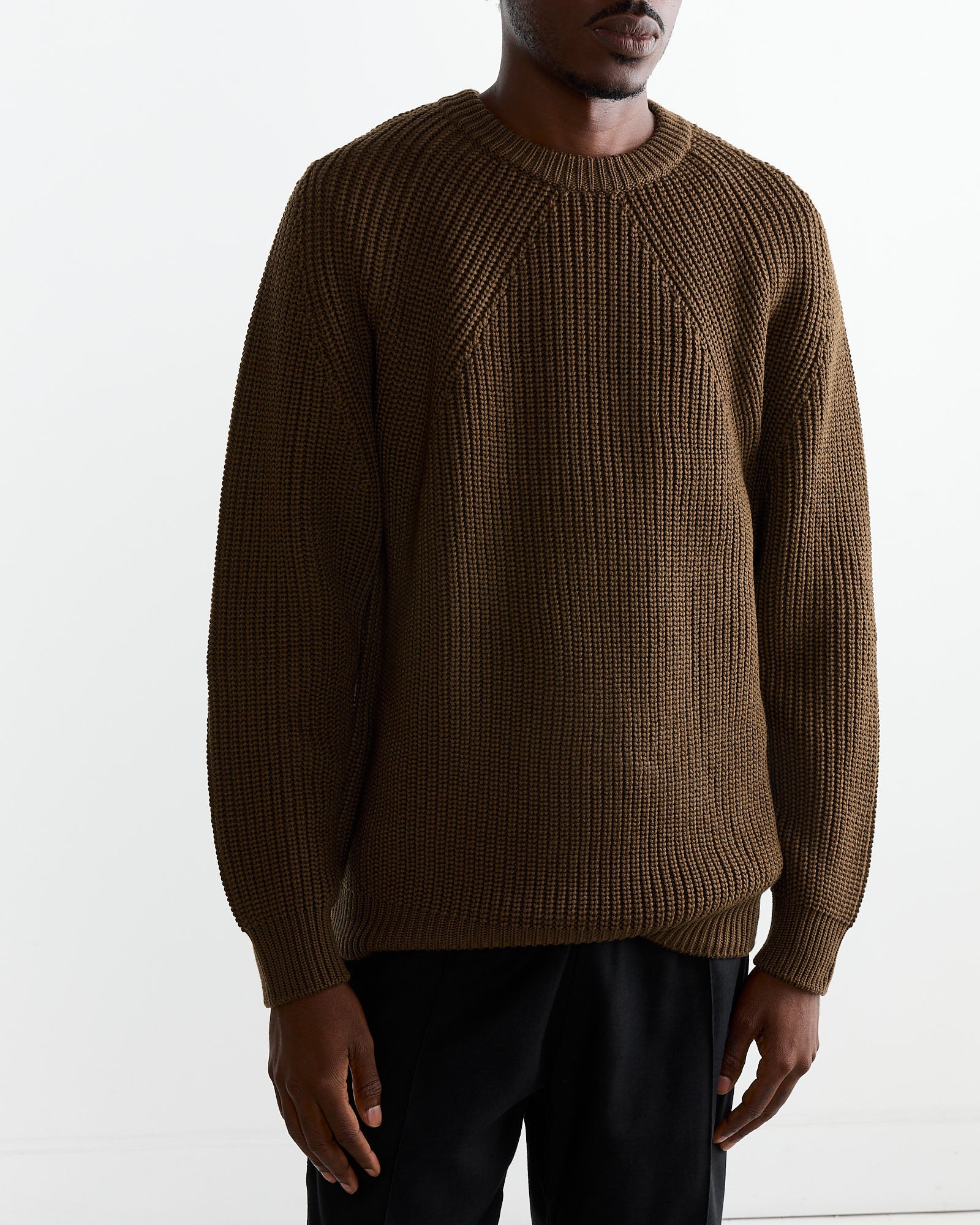 Batoner Signature Crew Neck Olive - Olive / 3 (265548)