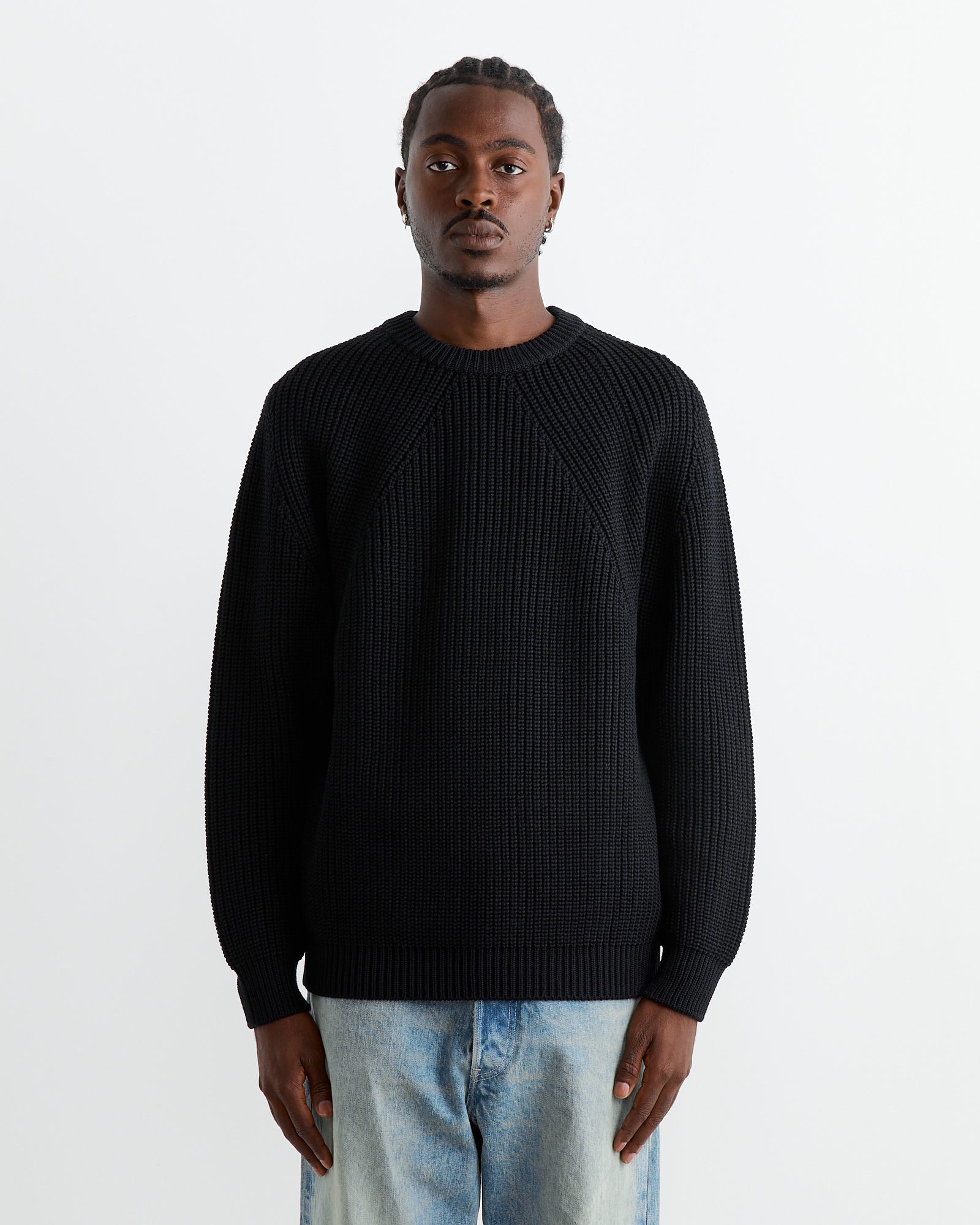 Batoner Signature Crew Neck Black - Black / 3 (265551)