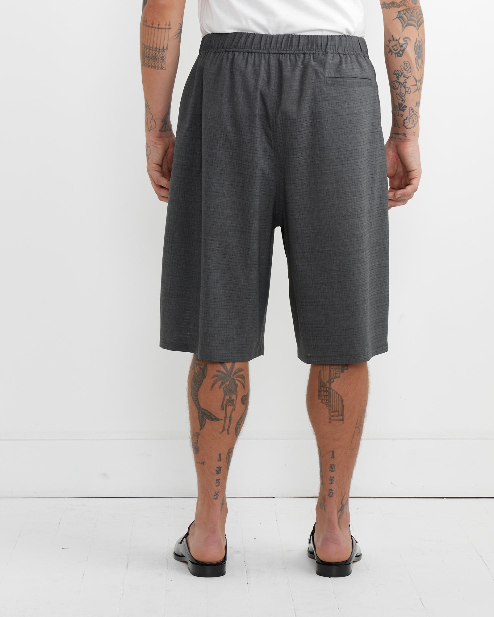 City Short in Air Mesh Grey