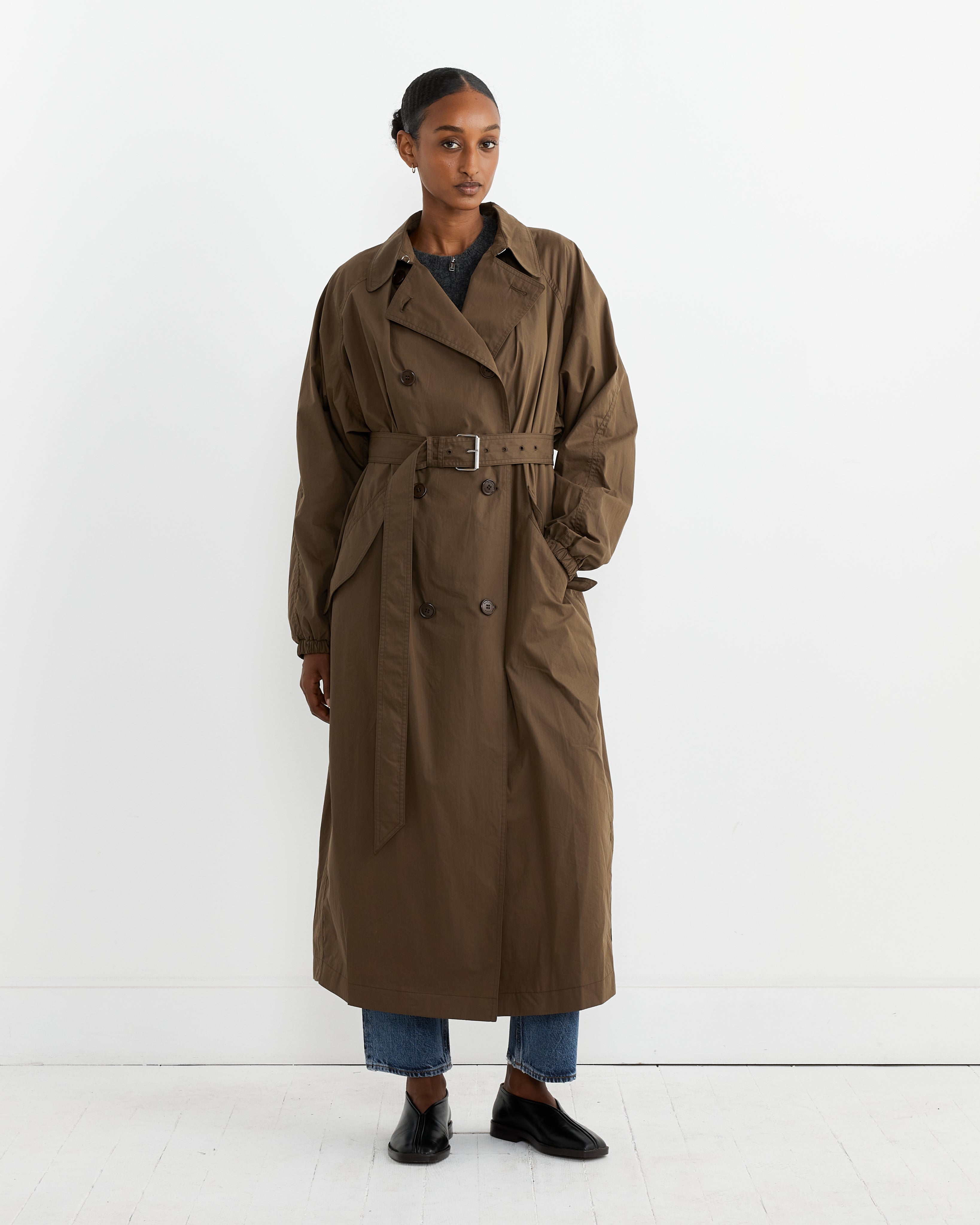 Cacilda Coat in Khaki