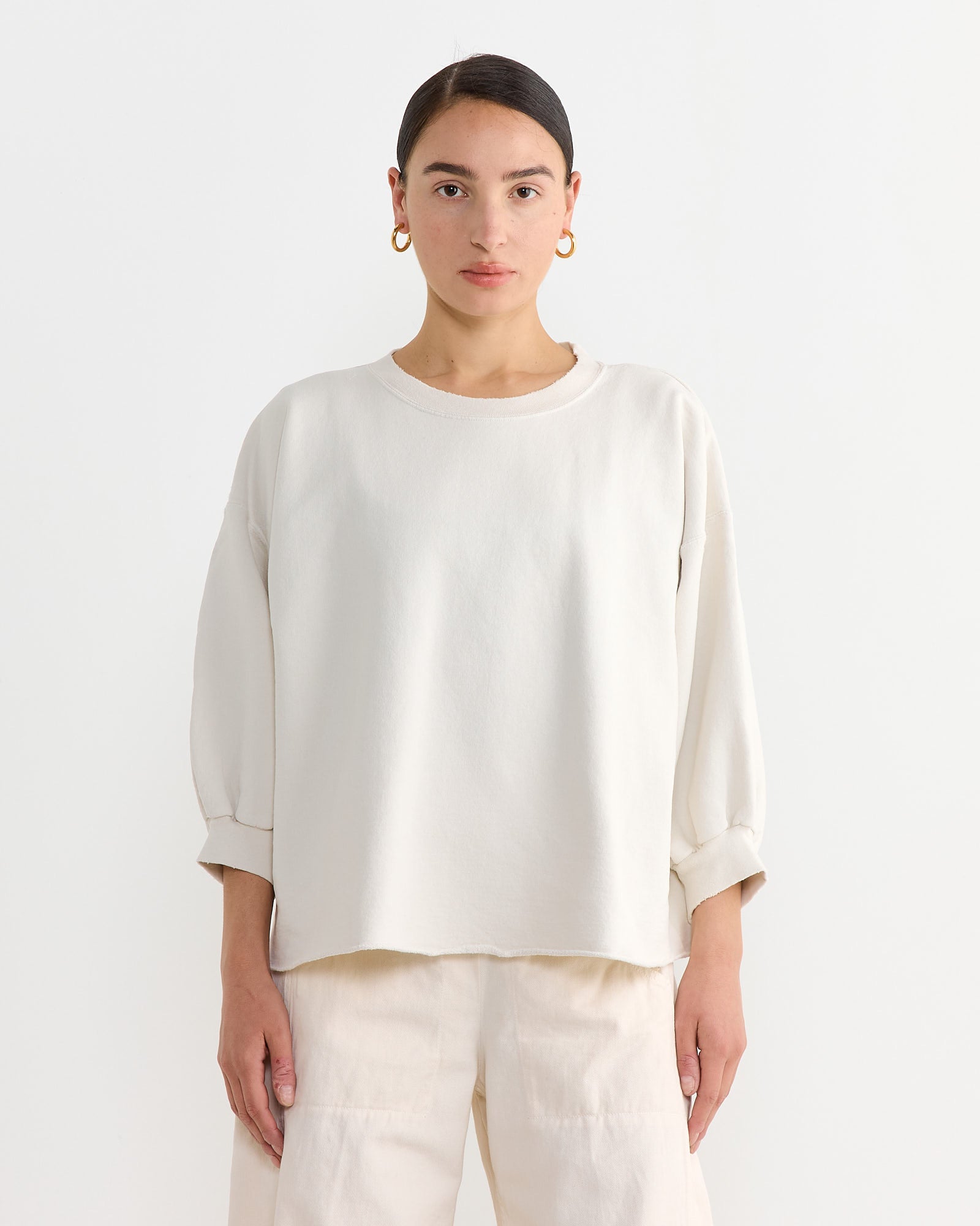 Rachel Comey Fond Sweatshirt Dirty White - Dirty White / XS/S (265671)