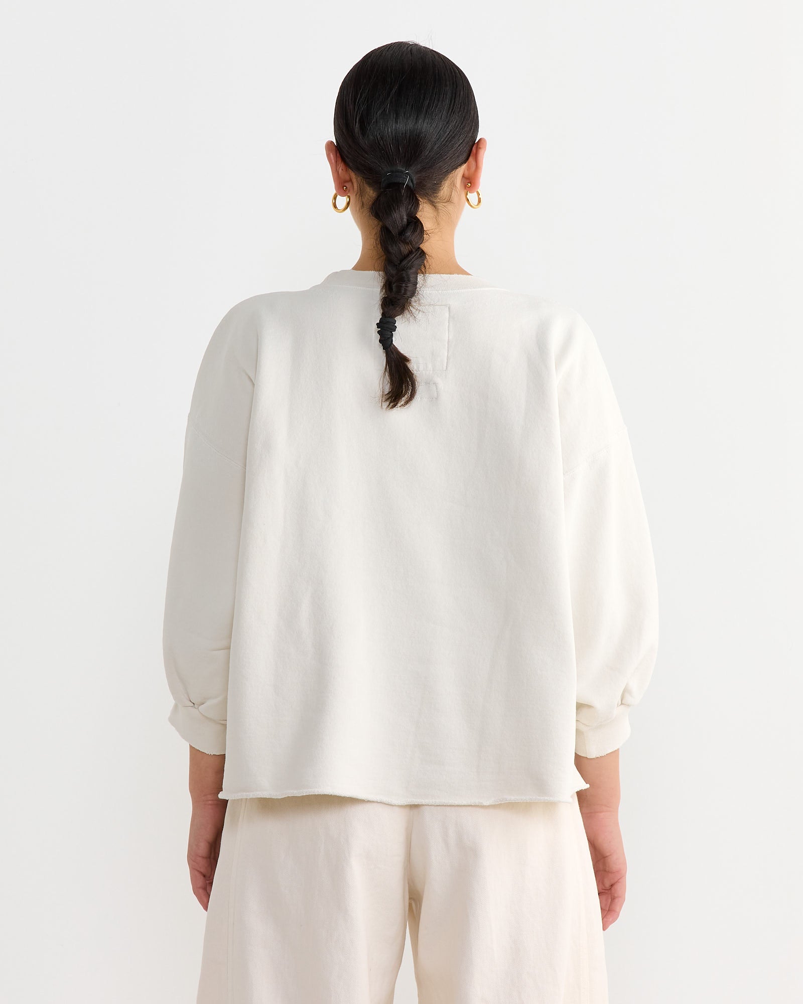 Rachel Comey Fond Sweatshirt Dirty White - Dirty White / XS/S (265671)