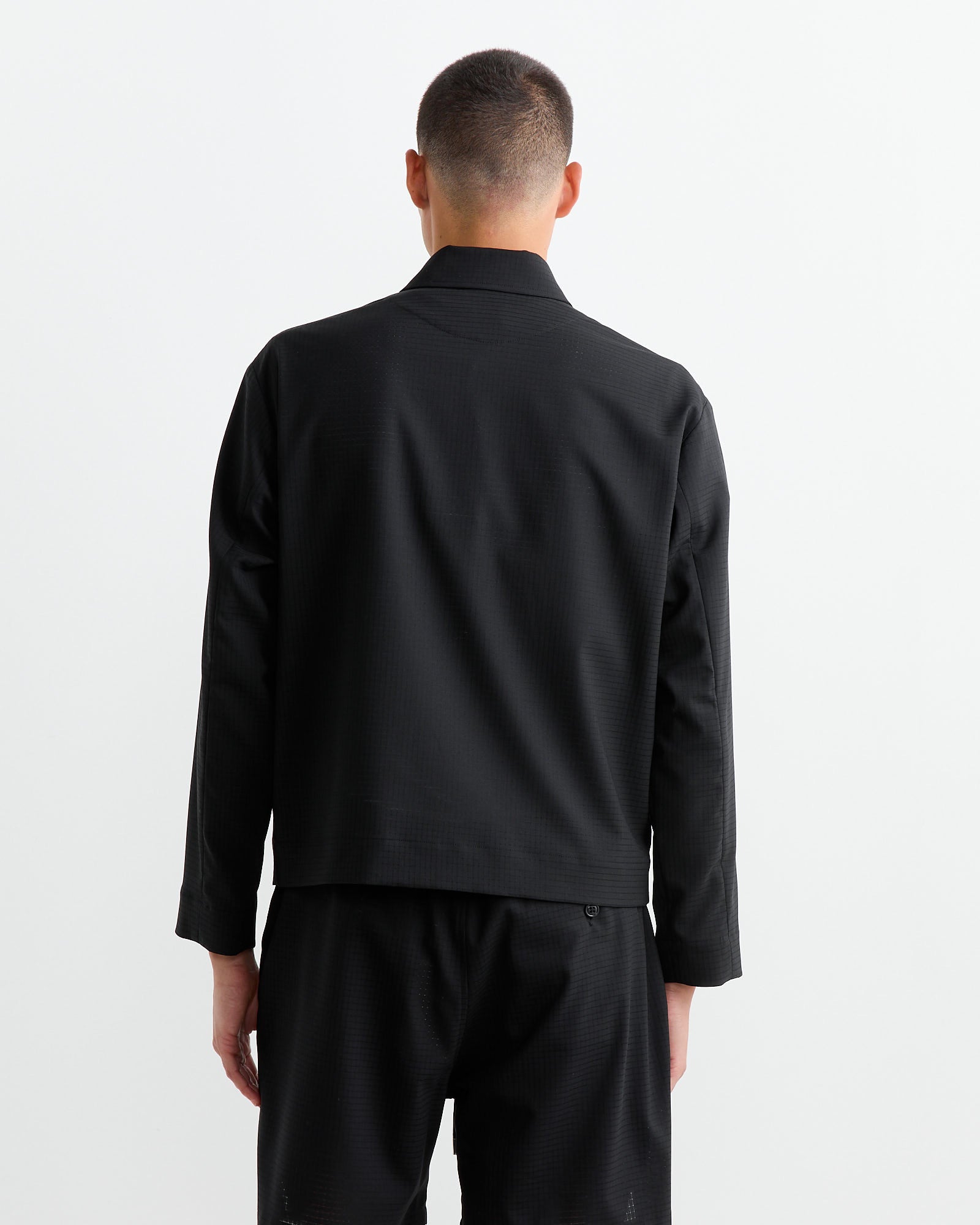 Zip Jacket Air Mesh in Black - Black / M (265716)