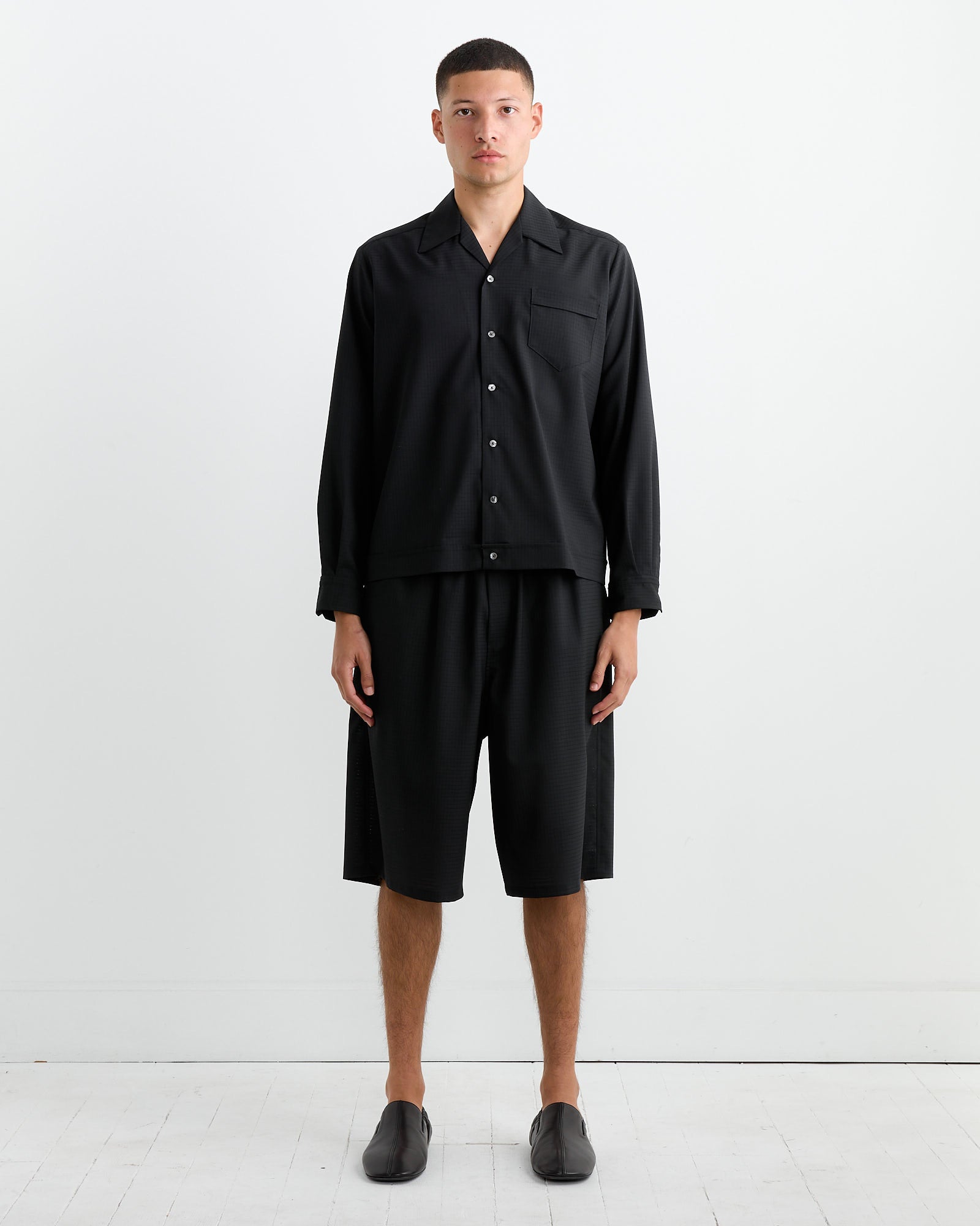 Zach Shirt in Air Mesh Black - Air Mesh Black / L (265732)