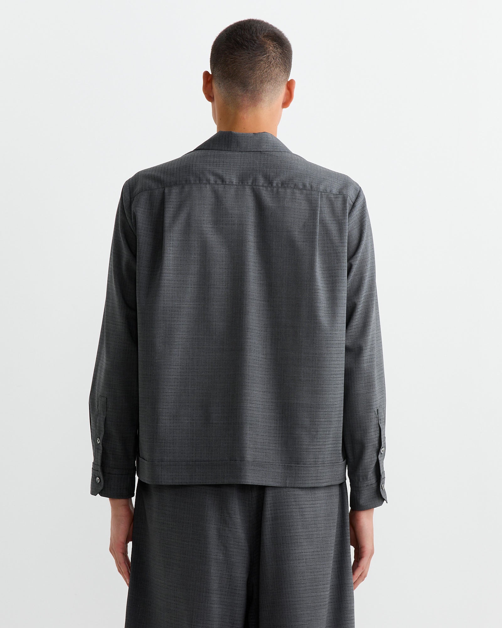 Zach Shirt in Air Mesh Grey - Air Mesh Grey / L (265737)