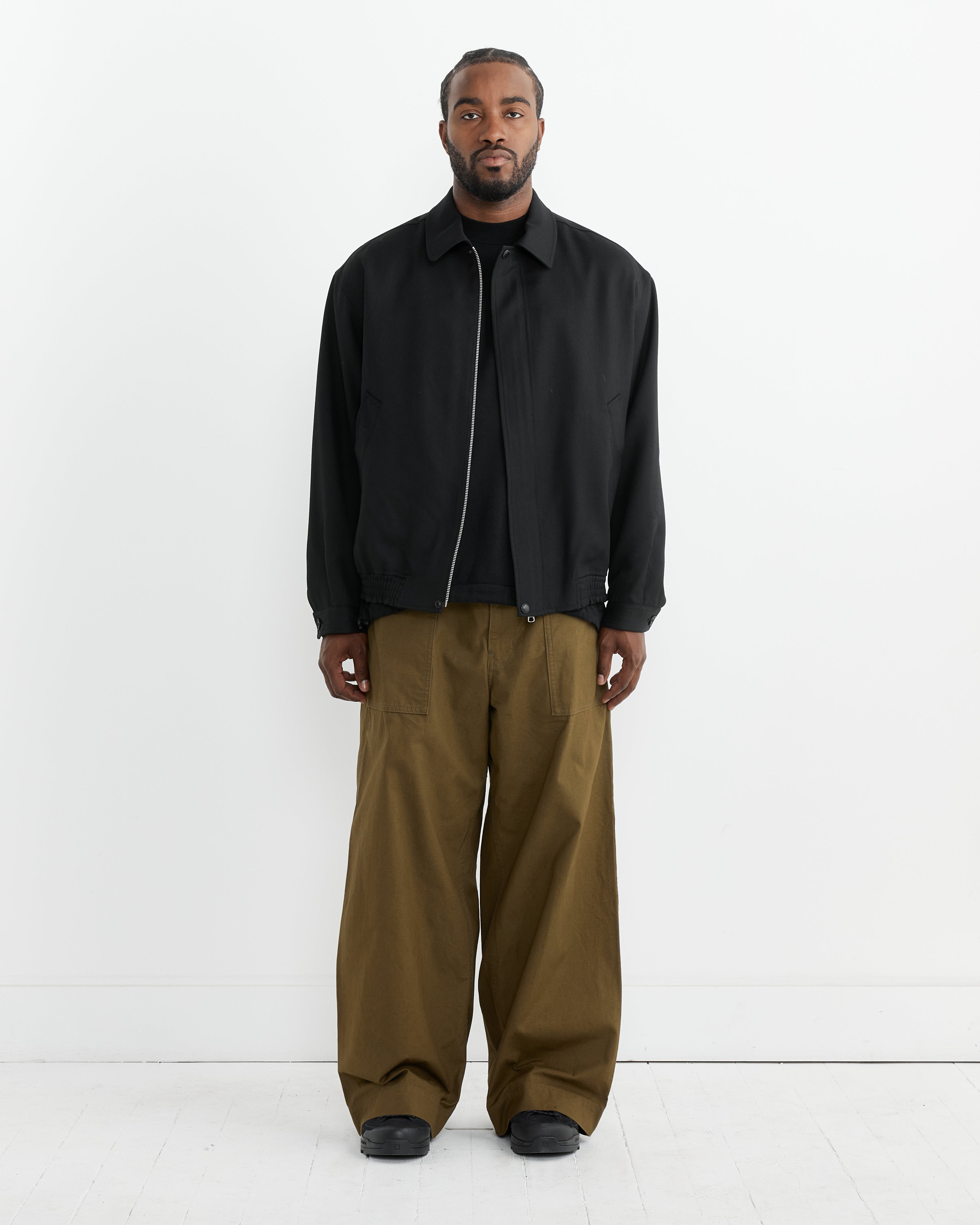 Belted Pant in Khaki